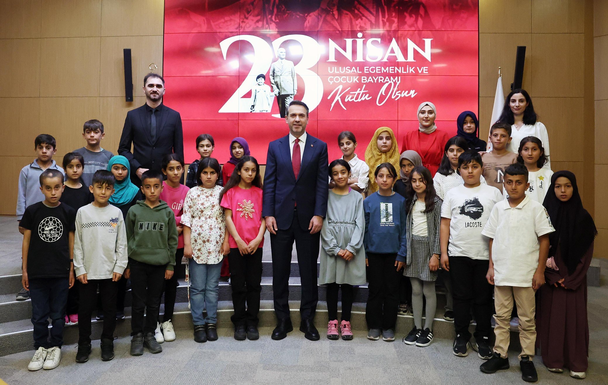 23 Nisan kutlamaları Enerji Bakanlığı