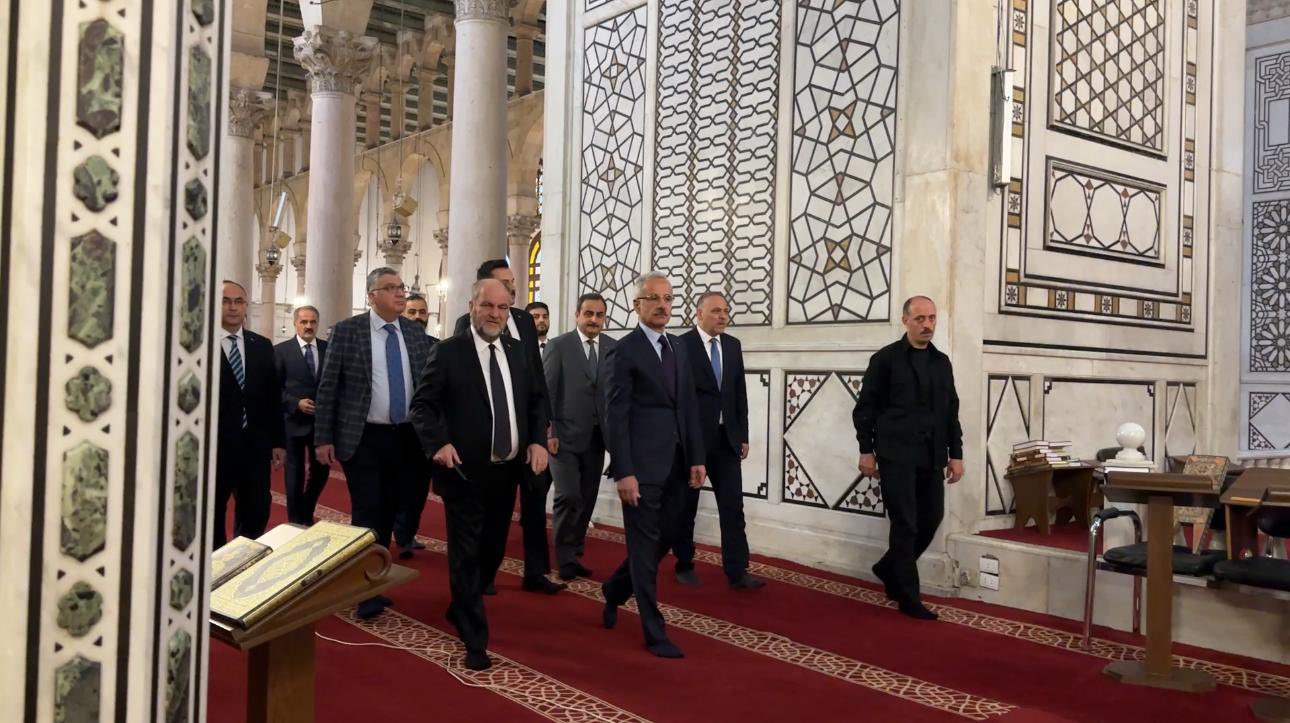 Abdulkadir Uraloğlu Emevi Camii ziyareti