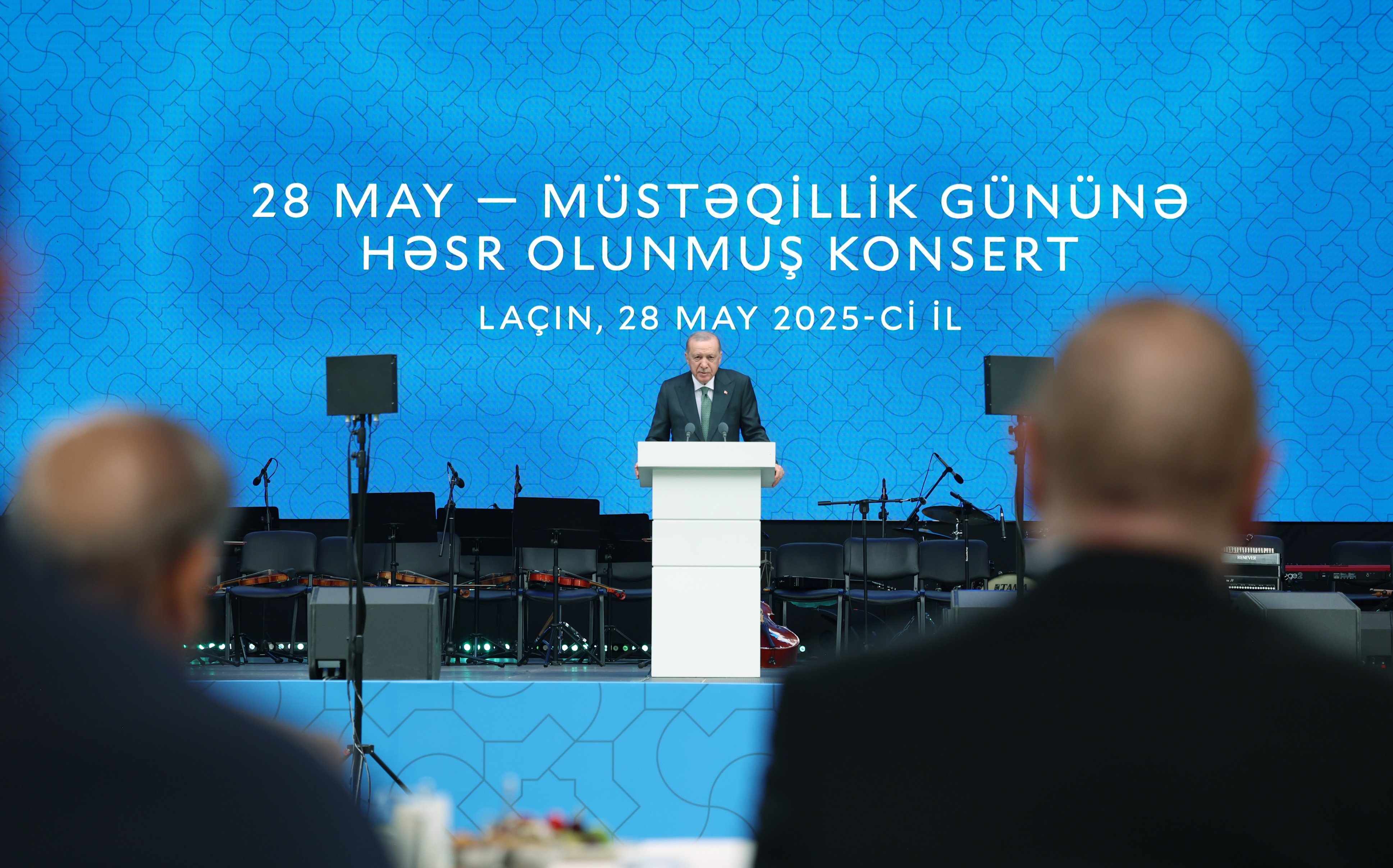Cumhurbaşkanı Erdoğan konuşma yapıyor