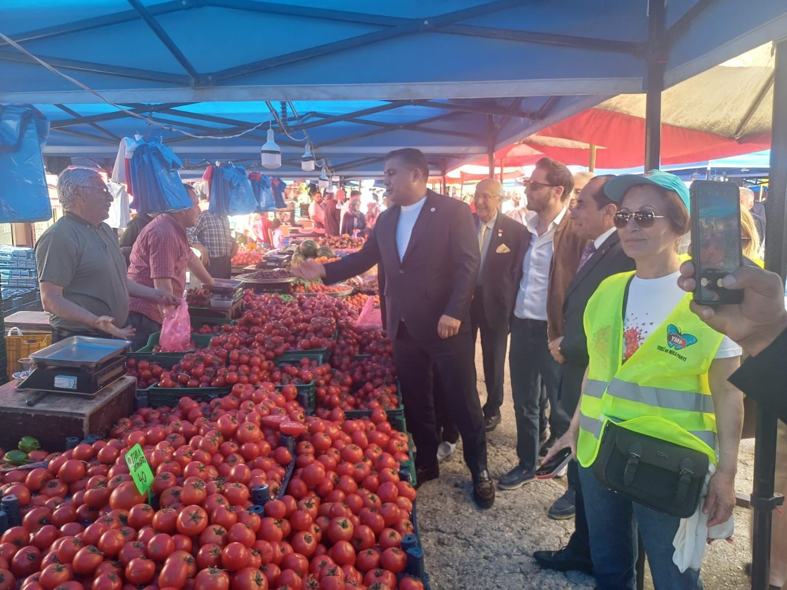 Teoman Mutlu Bolu Esnaf Ziyareti