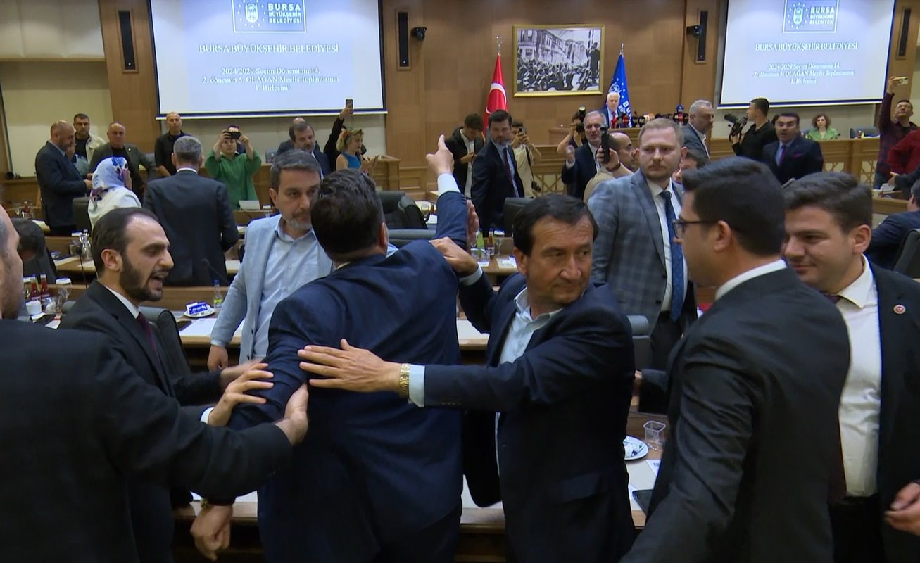 Bursa Büyükşehir Belediye Meclisi tartışması