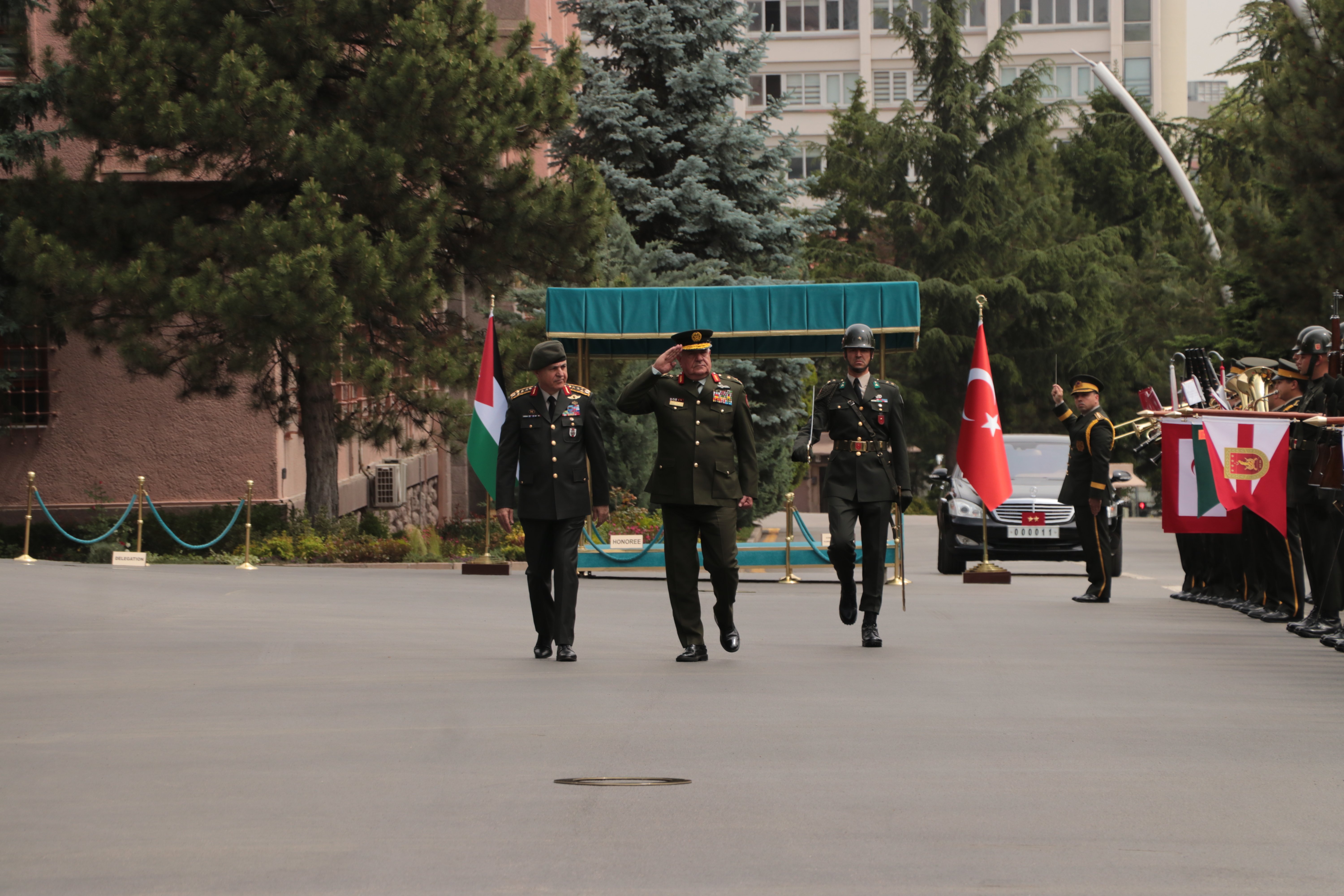 Genelkurmay Başkanı Gürak ve Ürdünlü Mevkidaşı Al Hnaity