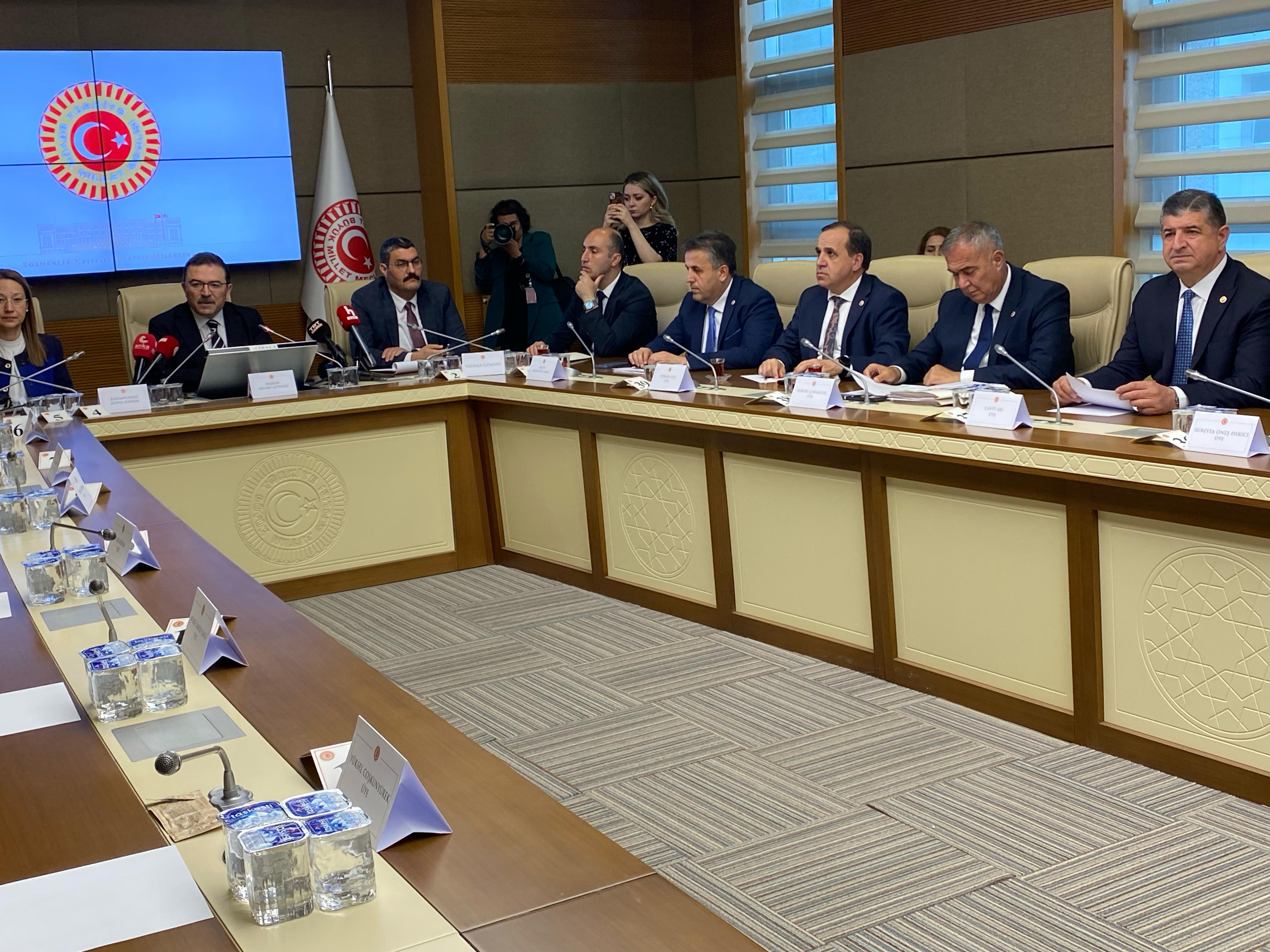 Bolu Valisi Aydın Komisyonda