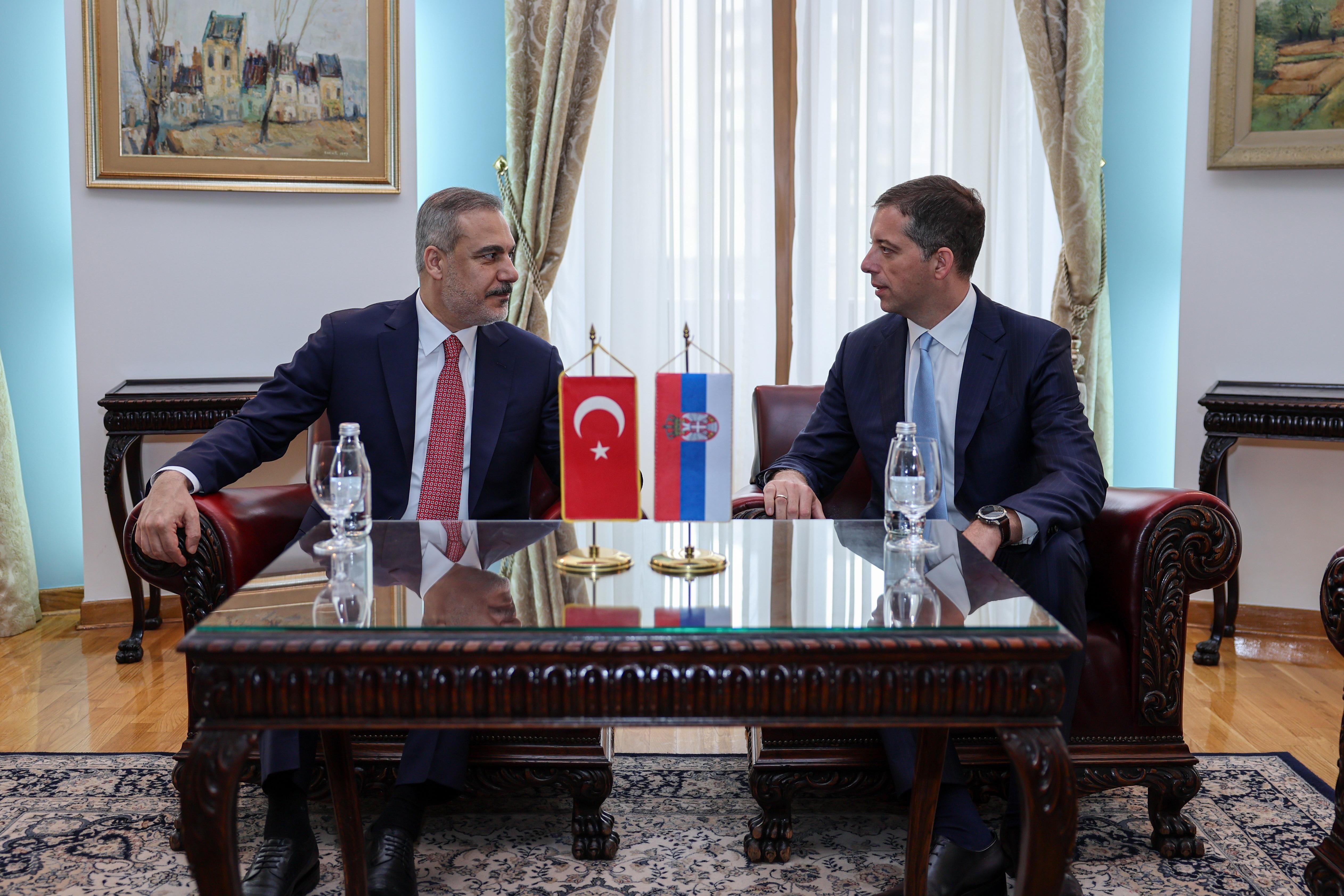 Hakan Fidan ve Marko Duriç görüşmesi