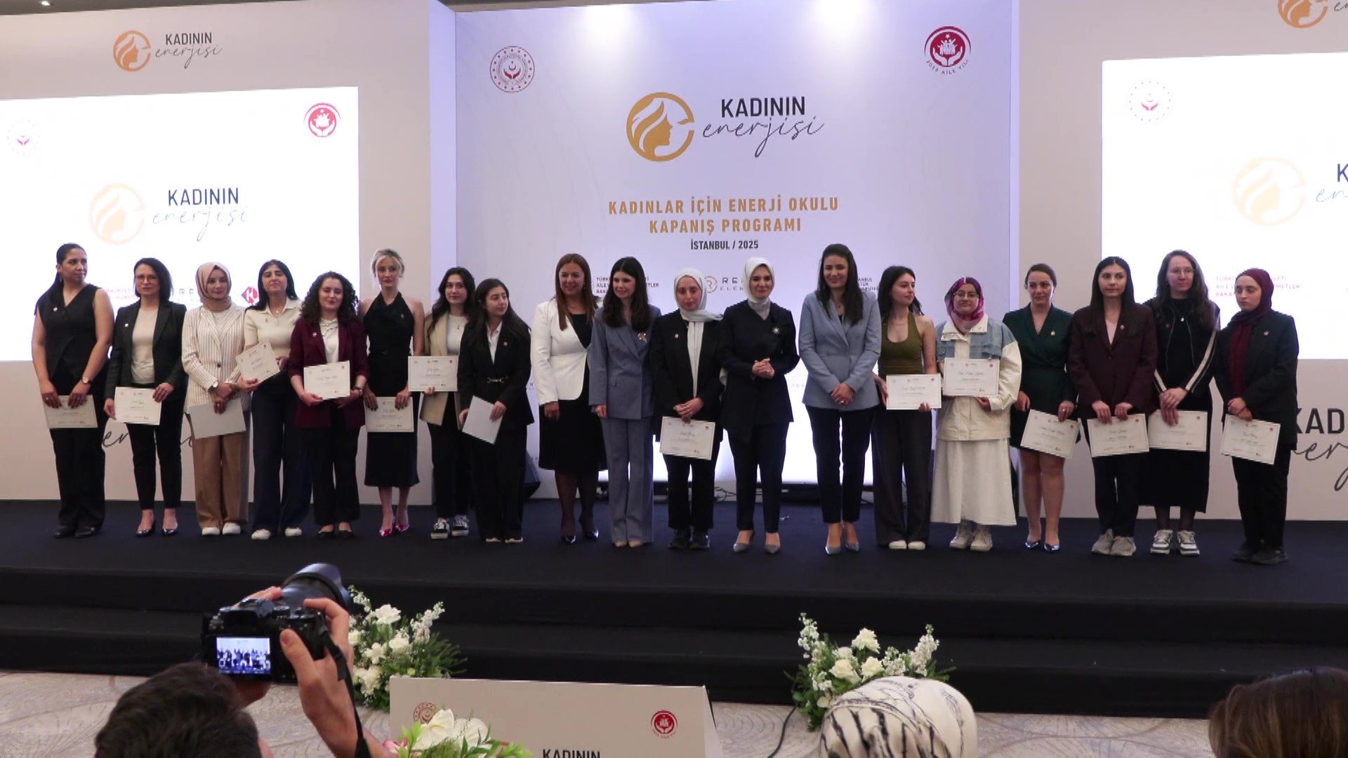 Kadınlar İçin Enerji Okulu Kapanış Töreni
