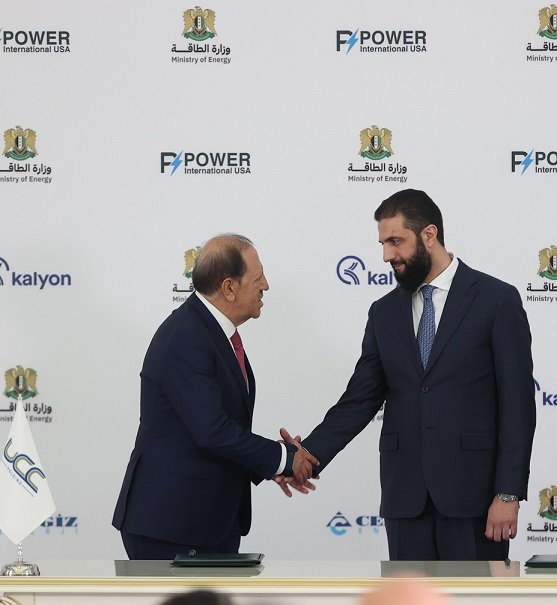 Suriye Enerji Projesi Haritası