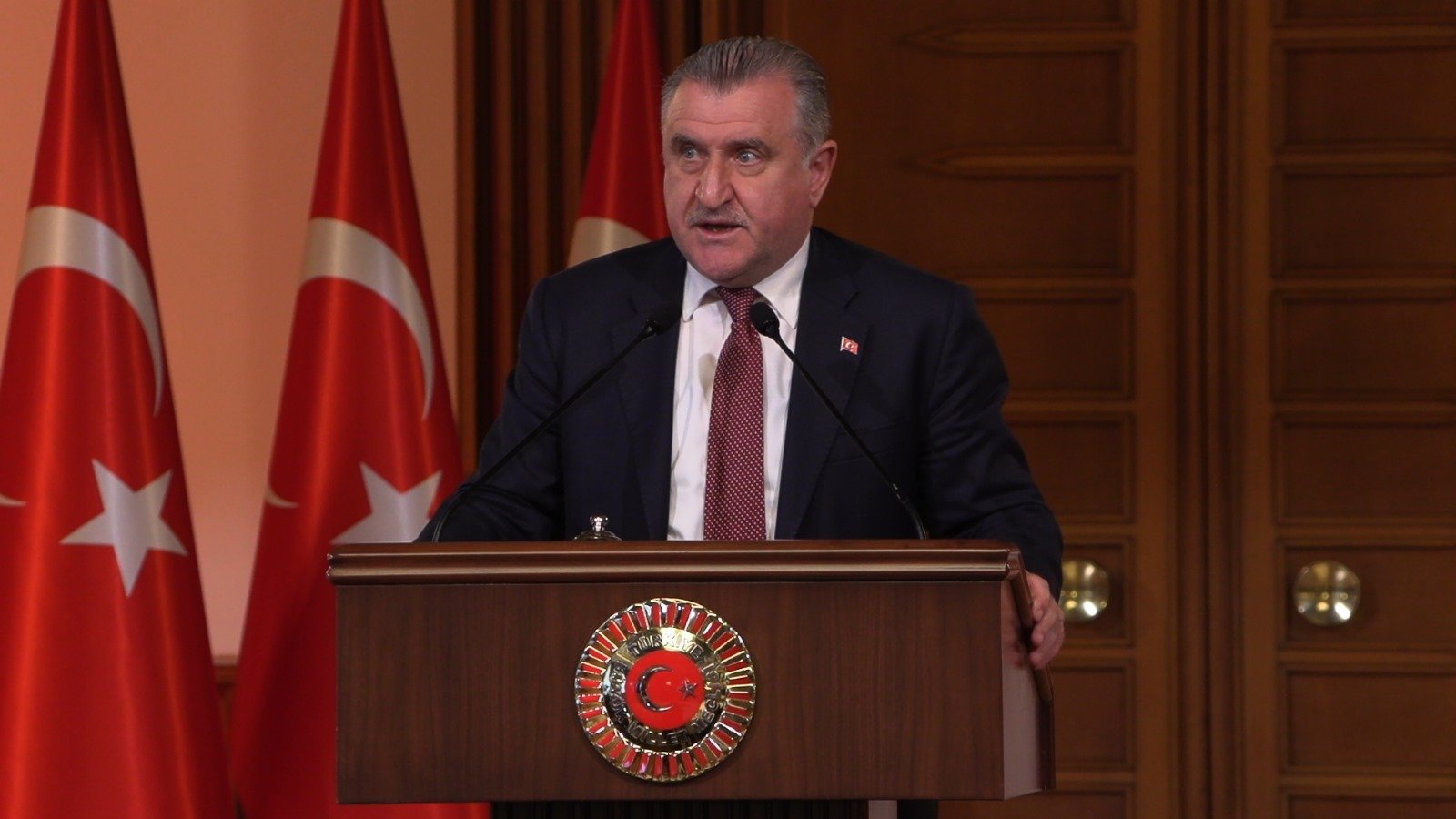 TBMM Başkanı Numan Kurtulmuş konuşma yapıyor