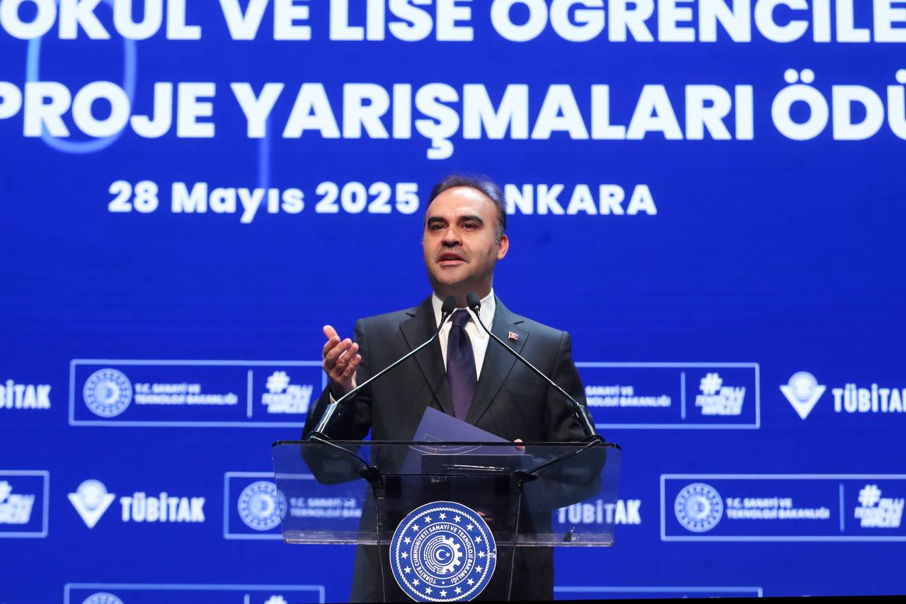 Mehmet Fatih Kacır TÜBİTAK Ödül Töreni
