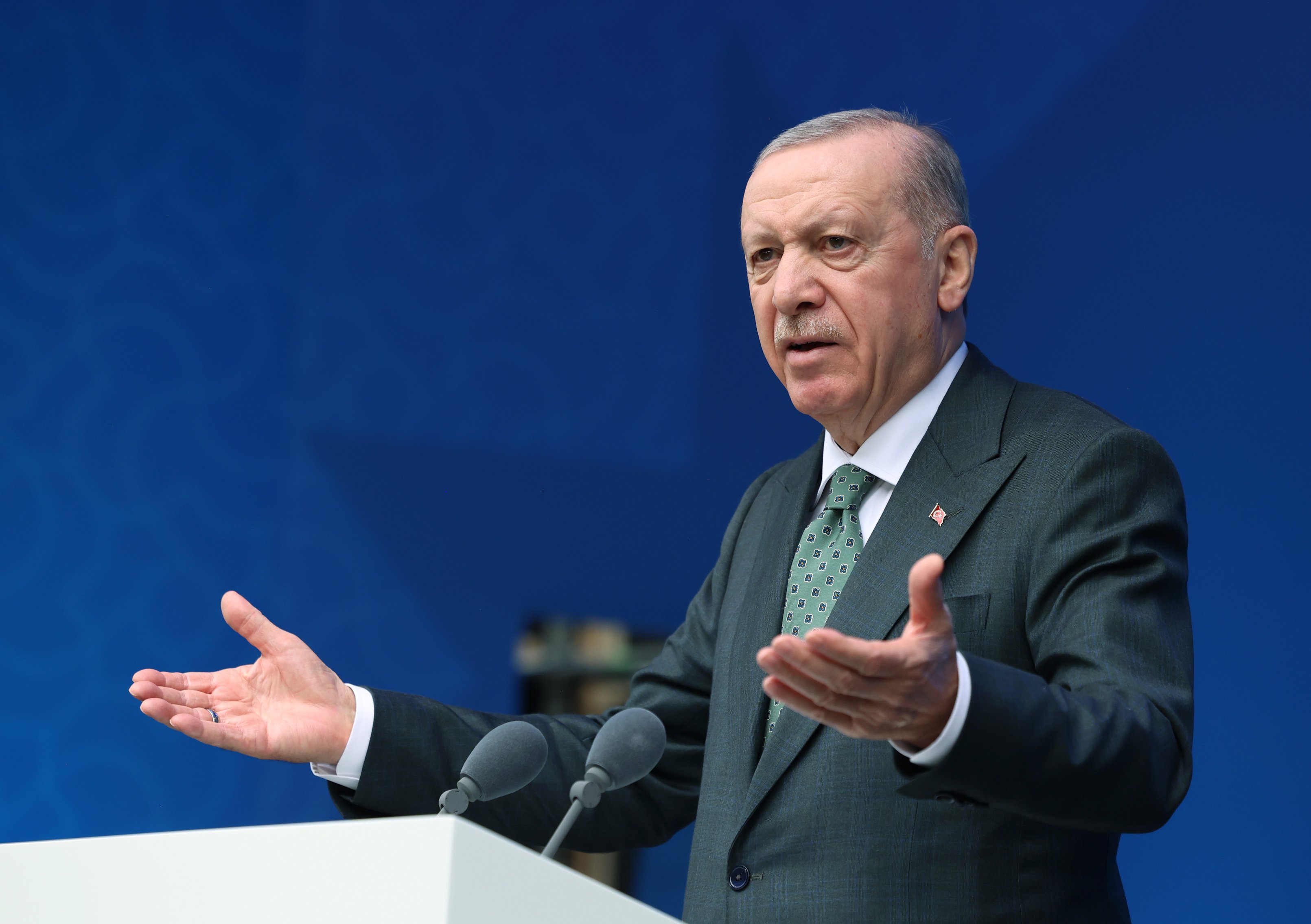 Cumhurbaşkanı Erdoğan ve İlham Aliyev