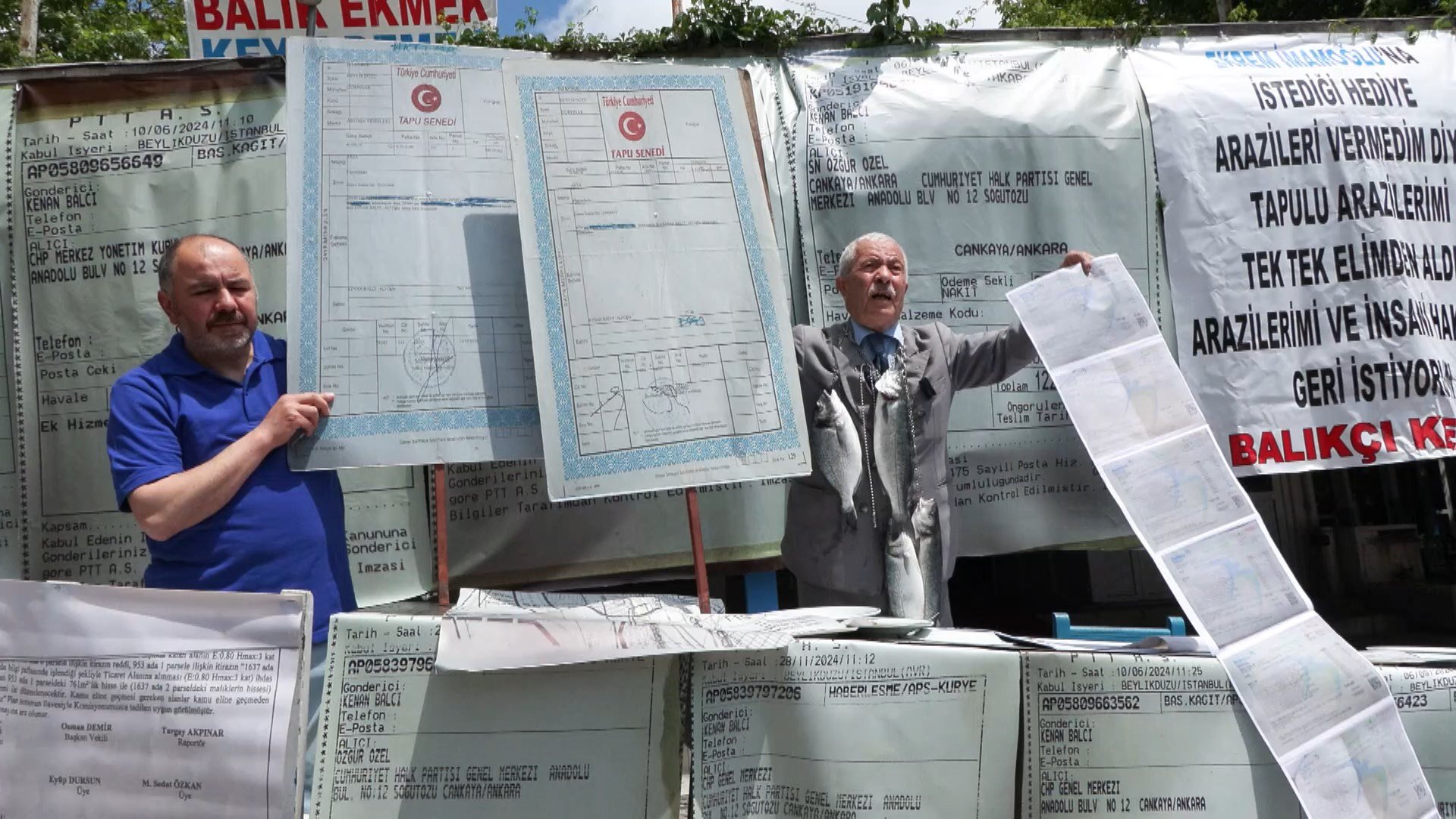 Balıkçı Kenan Basın Açıklaması
