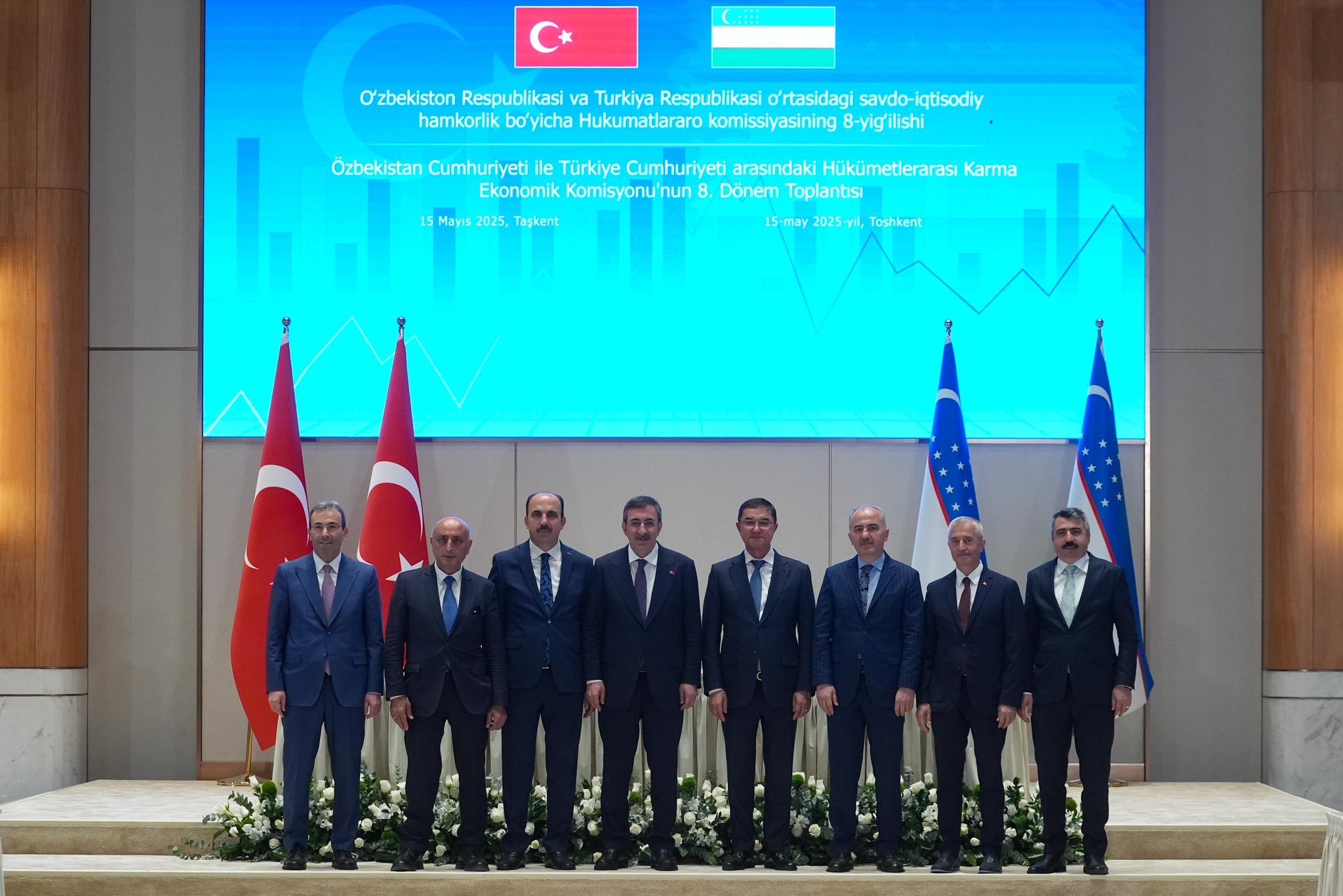 Cevdet Yılmaz ve Cemşit Kuçkarov