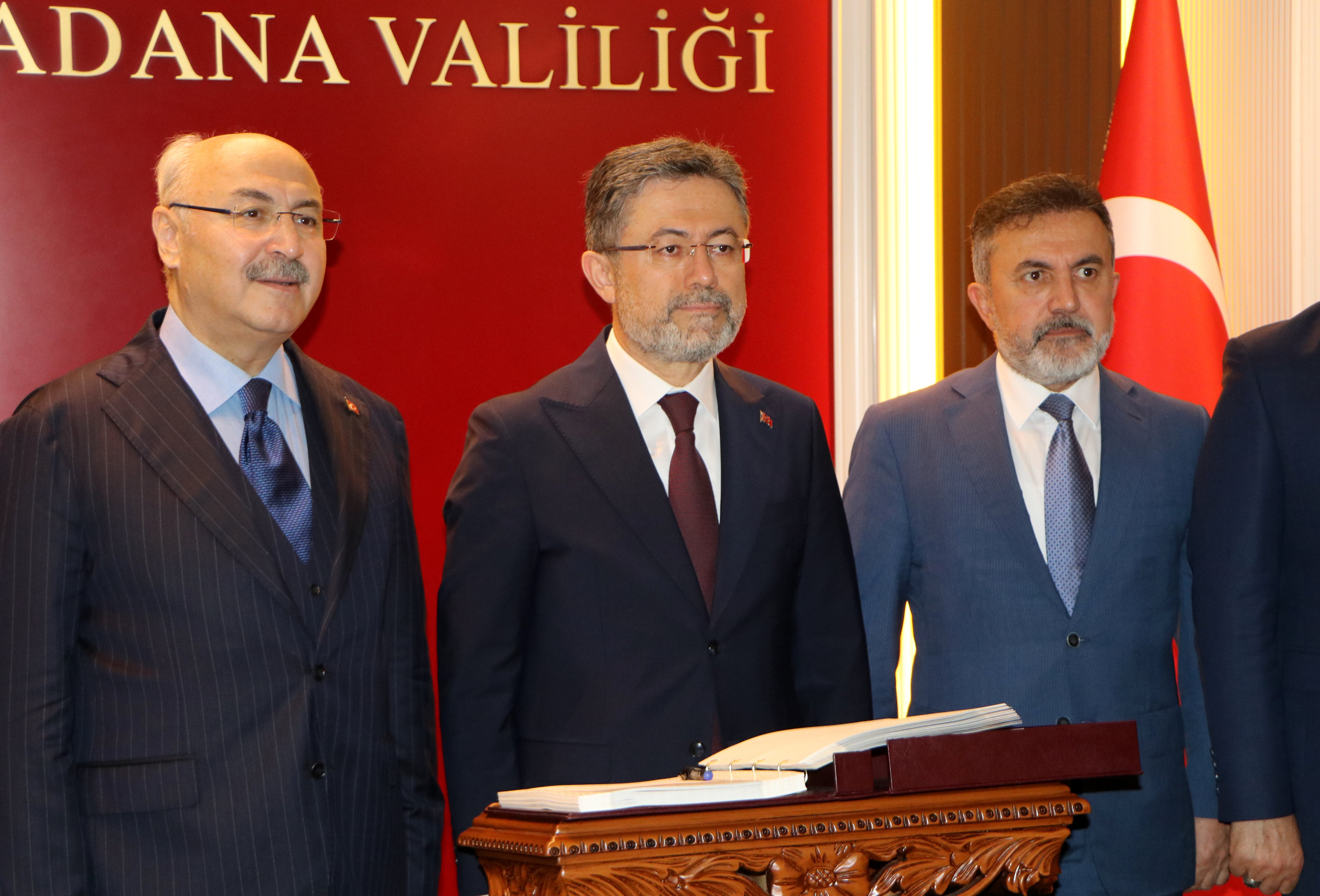 Tarım ve Orman Bakanı İbrahim Yumaklı Adana Valiliği