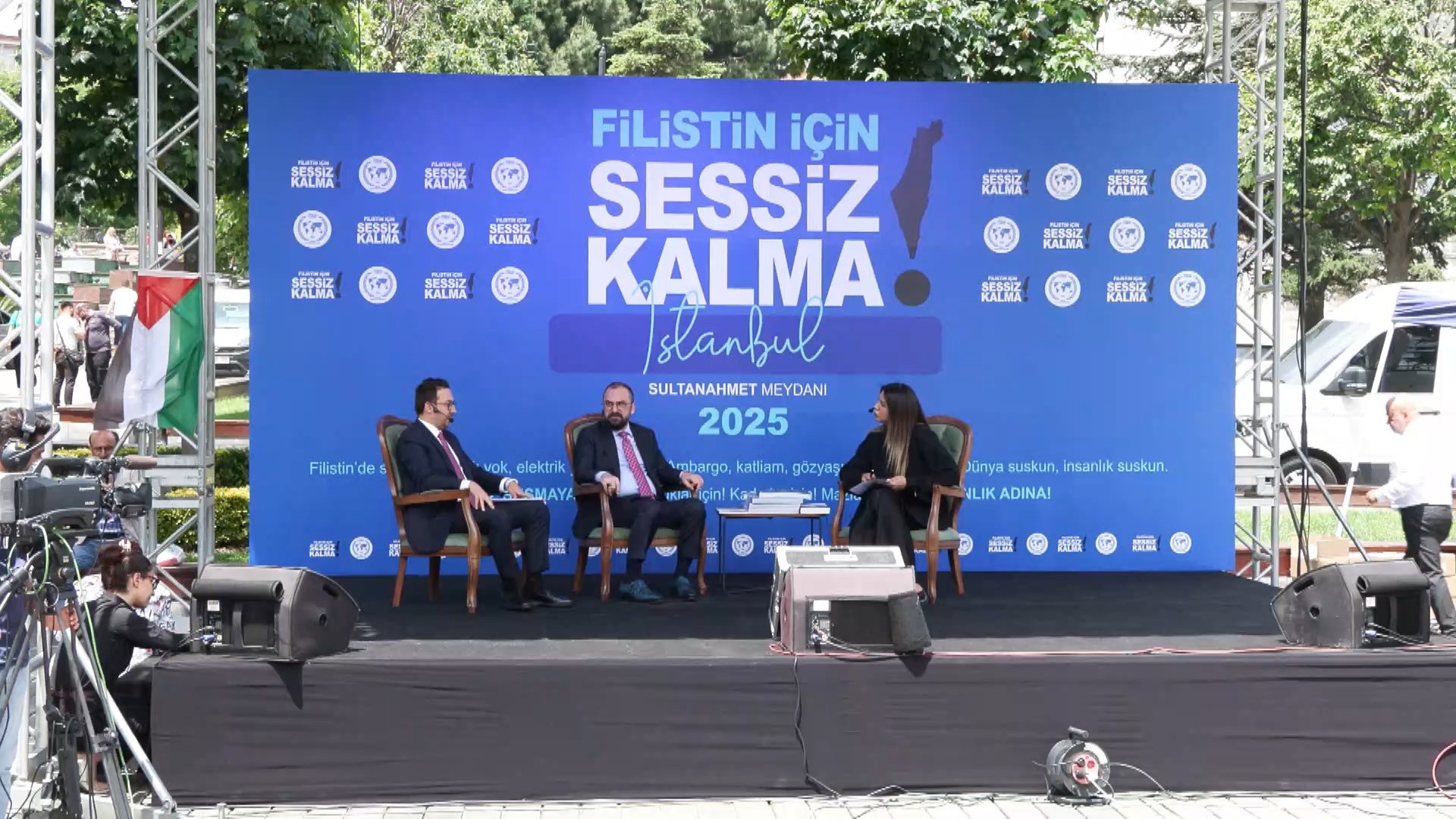 Fahrettin Altun Filistin için konuşuyor