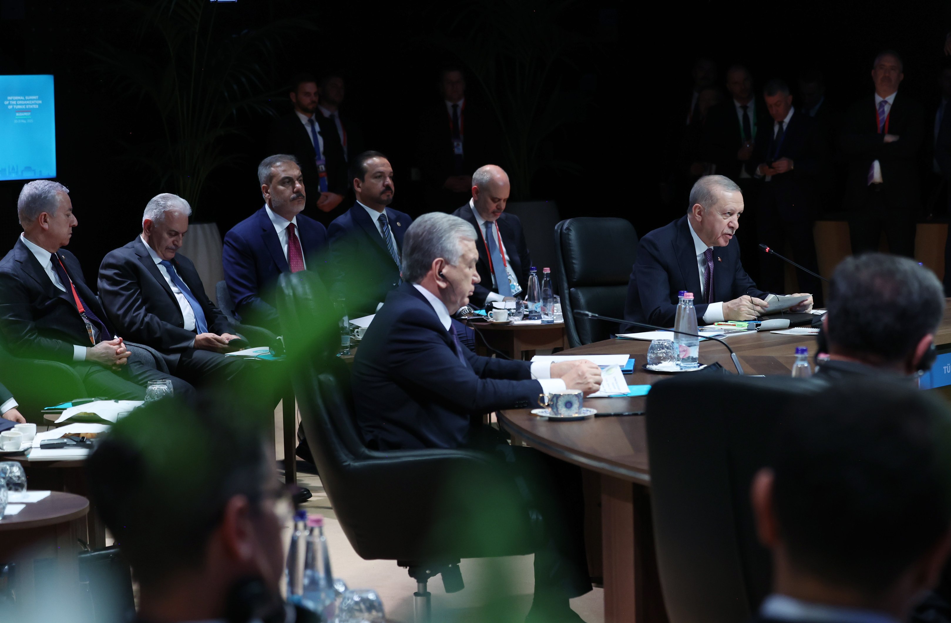 Cumhurbaşkanı Erdoğan konuşma yapıyor