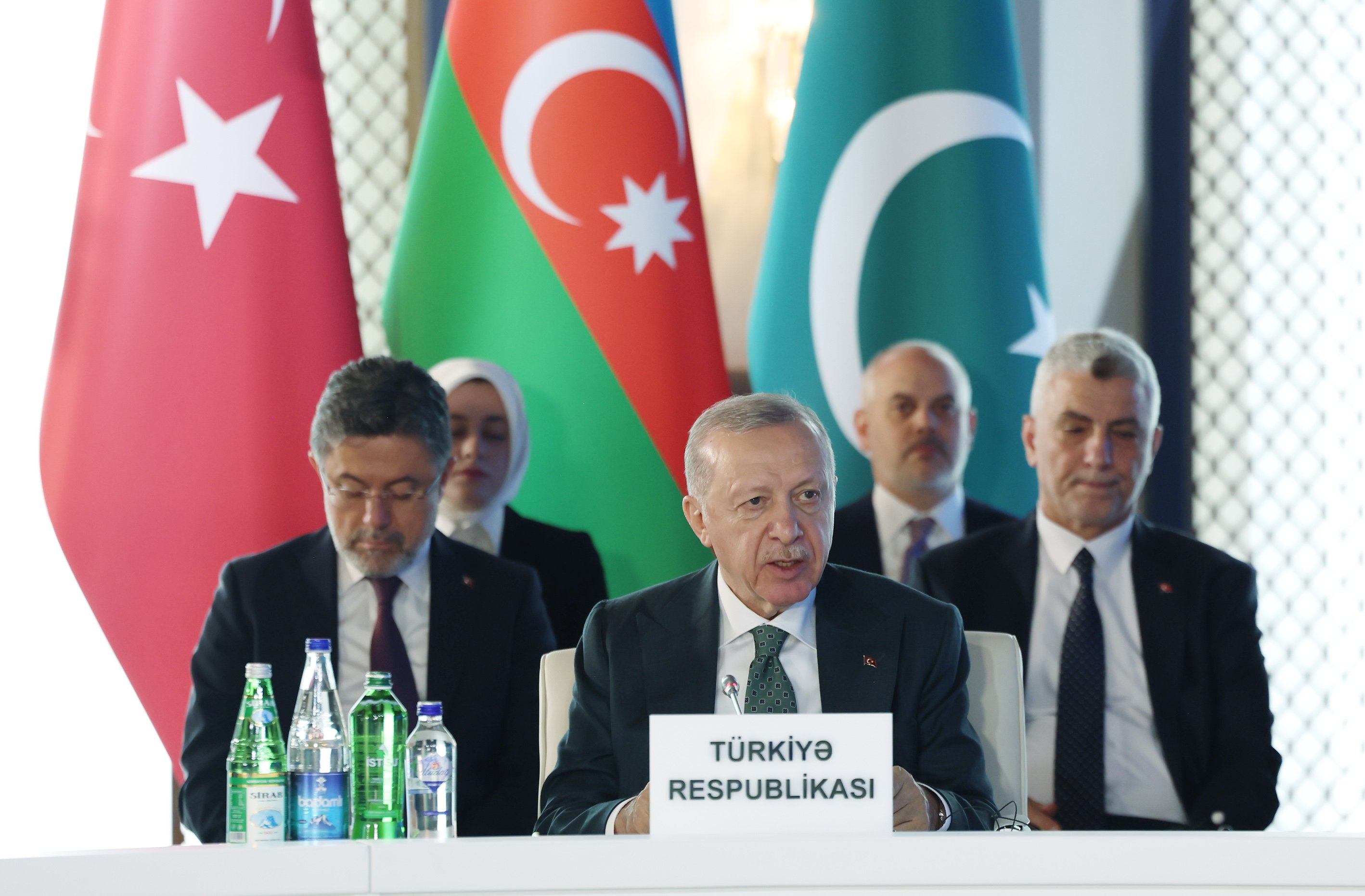 Cumhurbaşkanı Erdoğan Üçlü Zirve