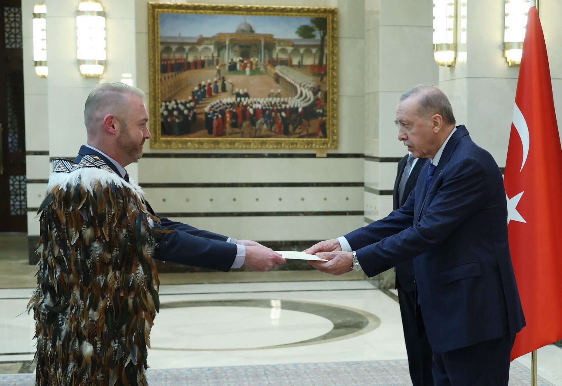 Cumhurbaşkanı Erdoğan Büyükelçilerle