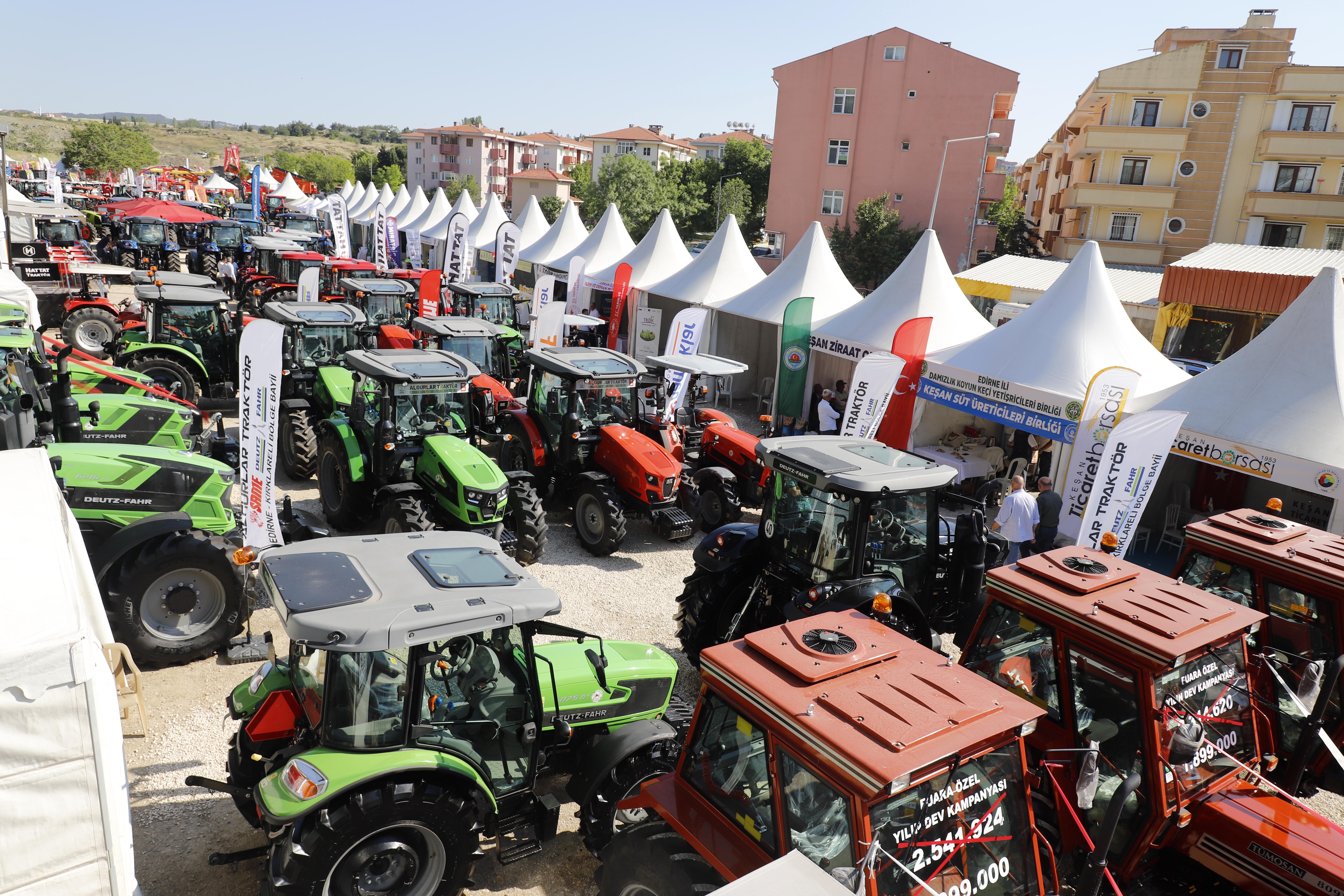 Edirne Tarım Fuarı Açılışı