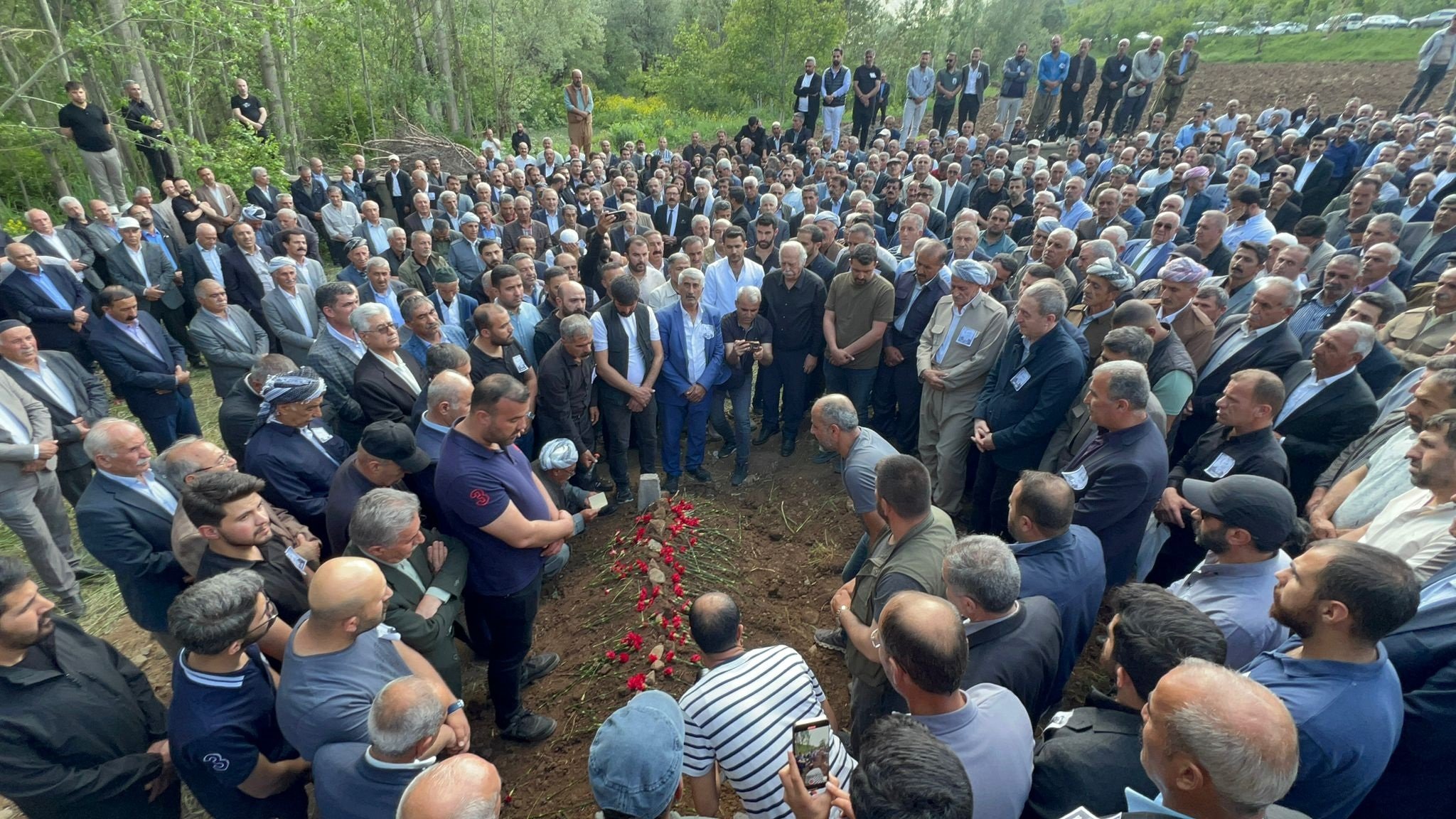 Hamit Geylani cenazesi