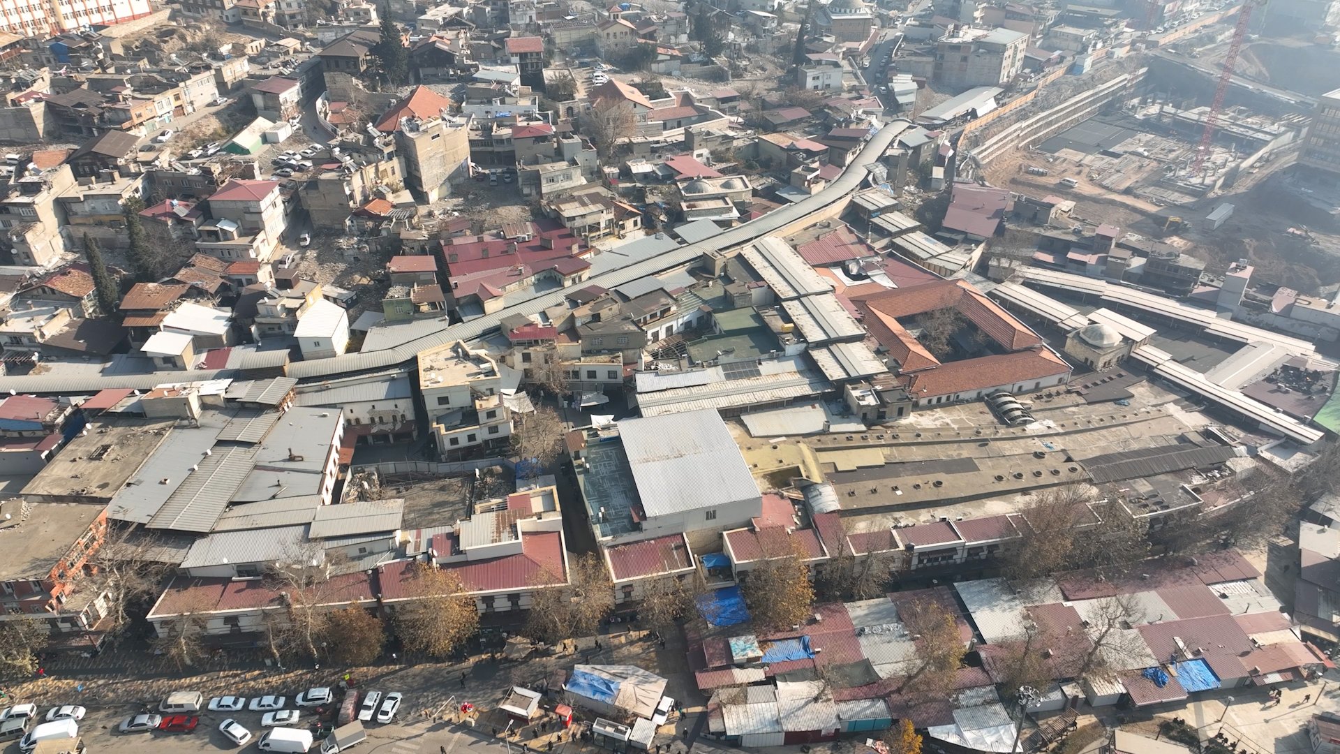 Kahramanmaraş Tarihi Kapalı Çarşı Restorasyon Çalışmaları