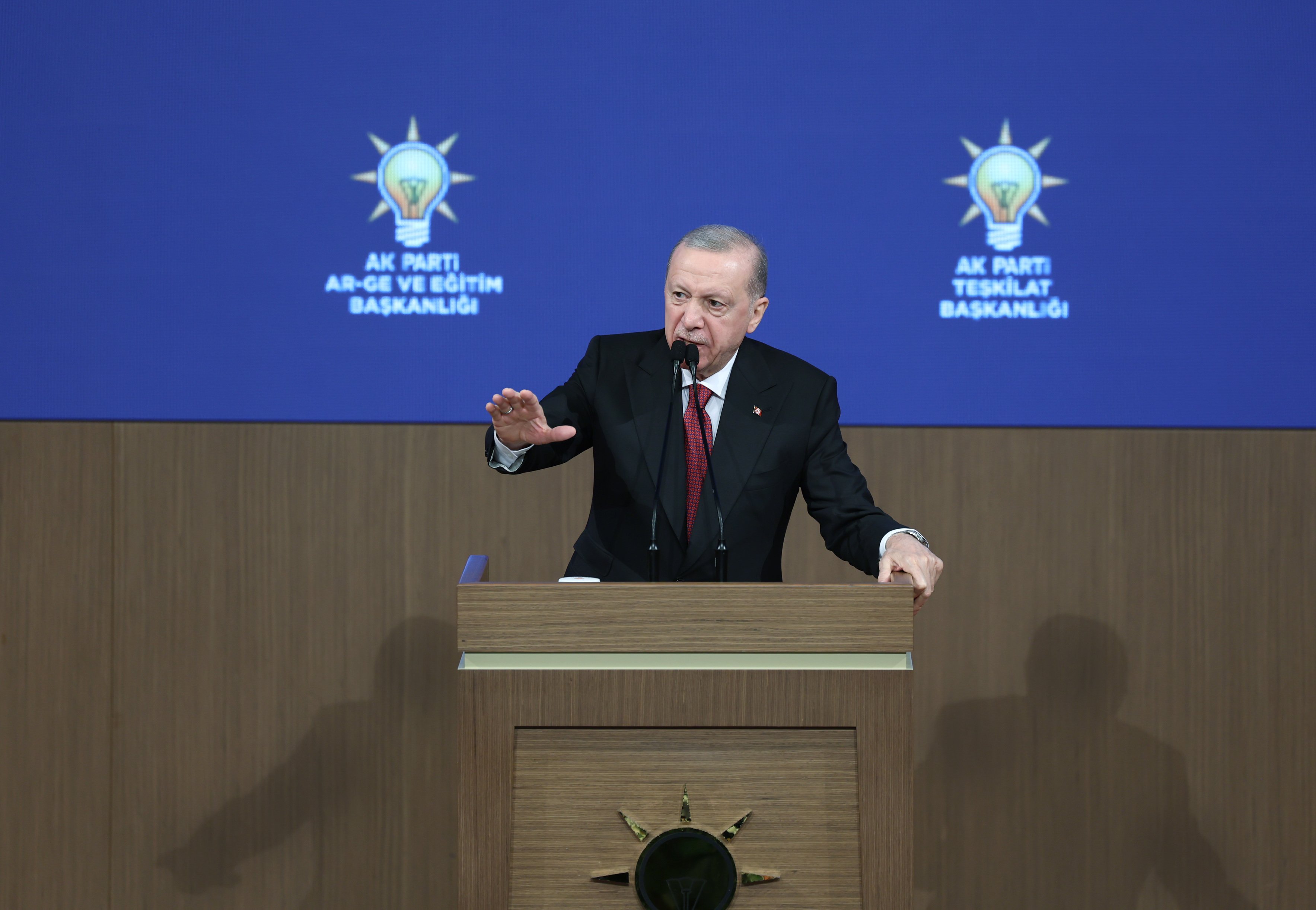 Cumhurbaşkanı Erdoğan AK Parti Kongre Merkezi