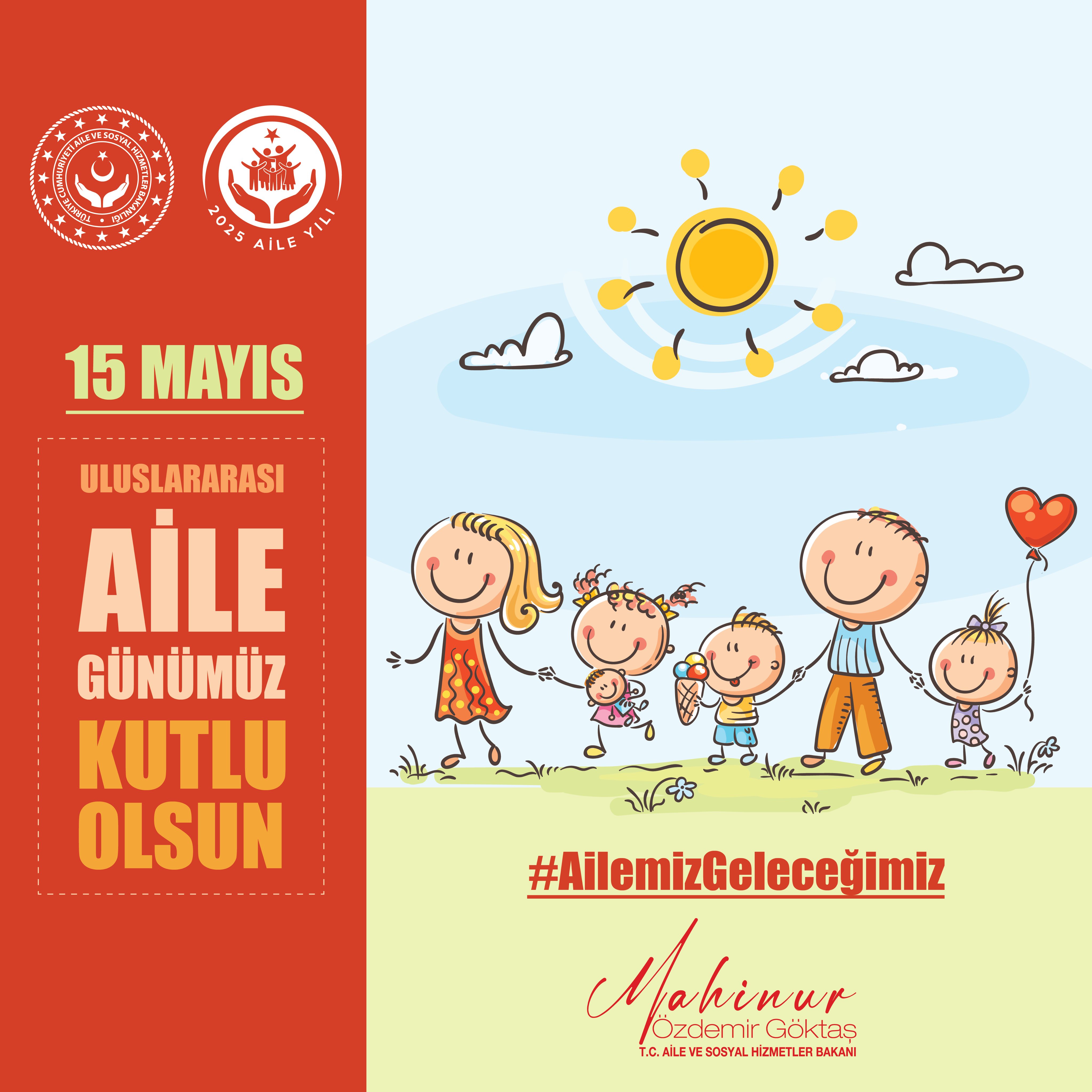 Aile ve Sosyal Hizmetler Bakanı Mahinur Özdemir Göktaş