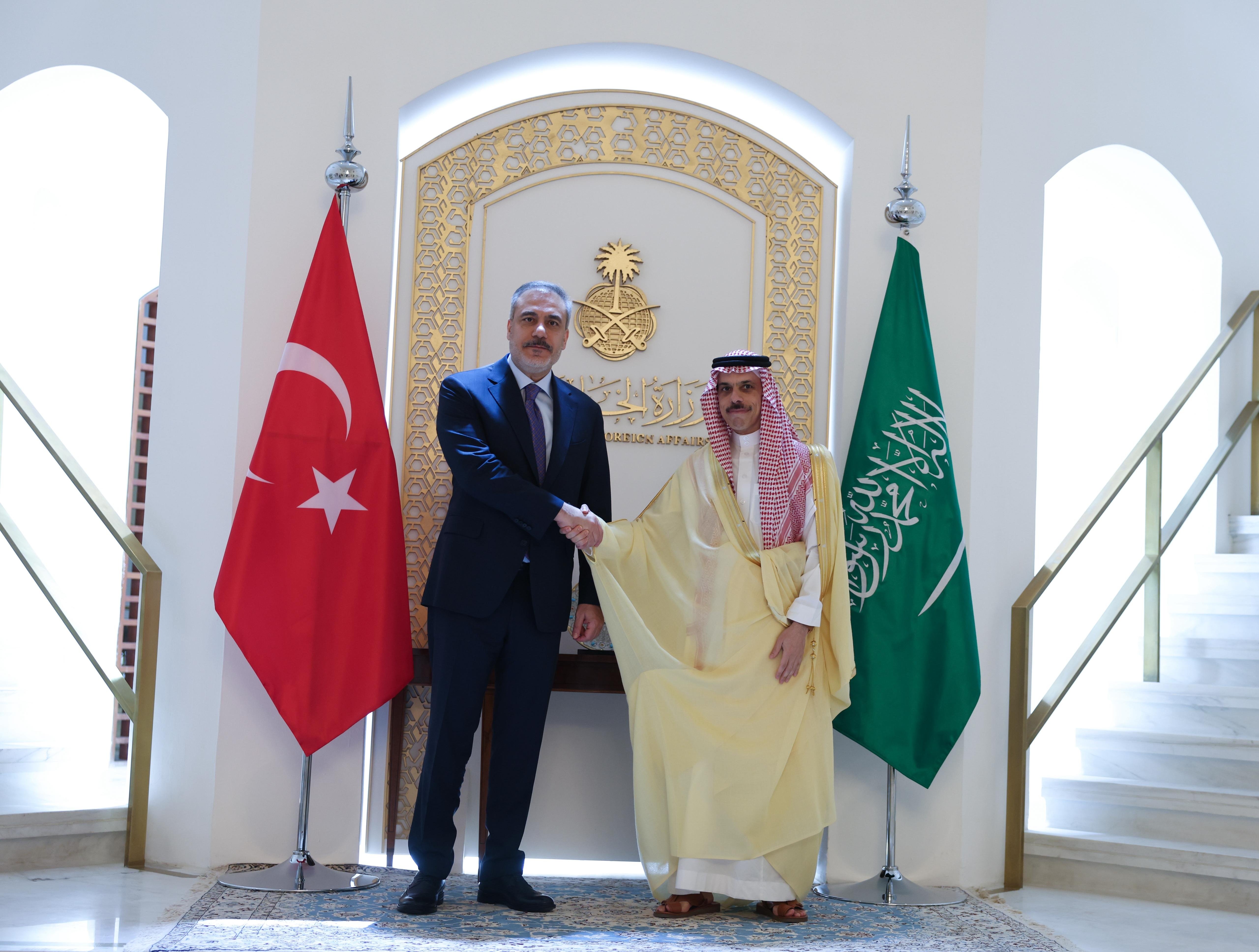 Türk-Suudi diplomatik görüşme