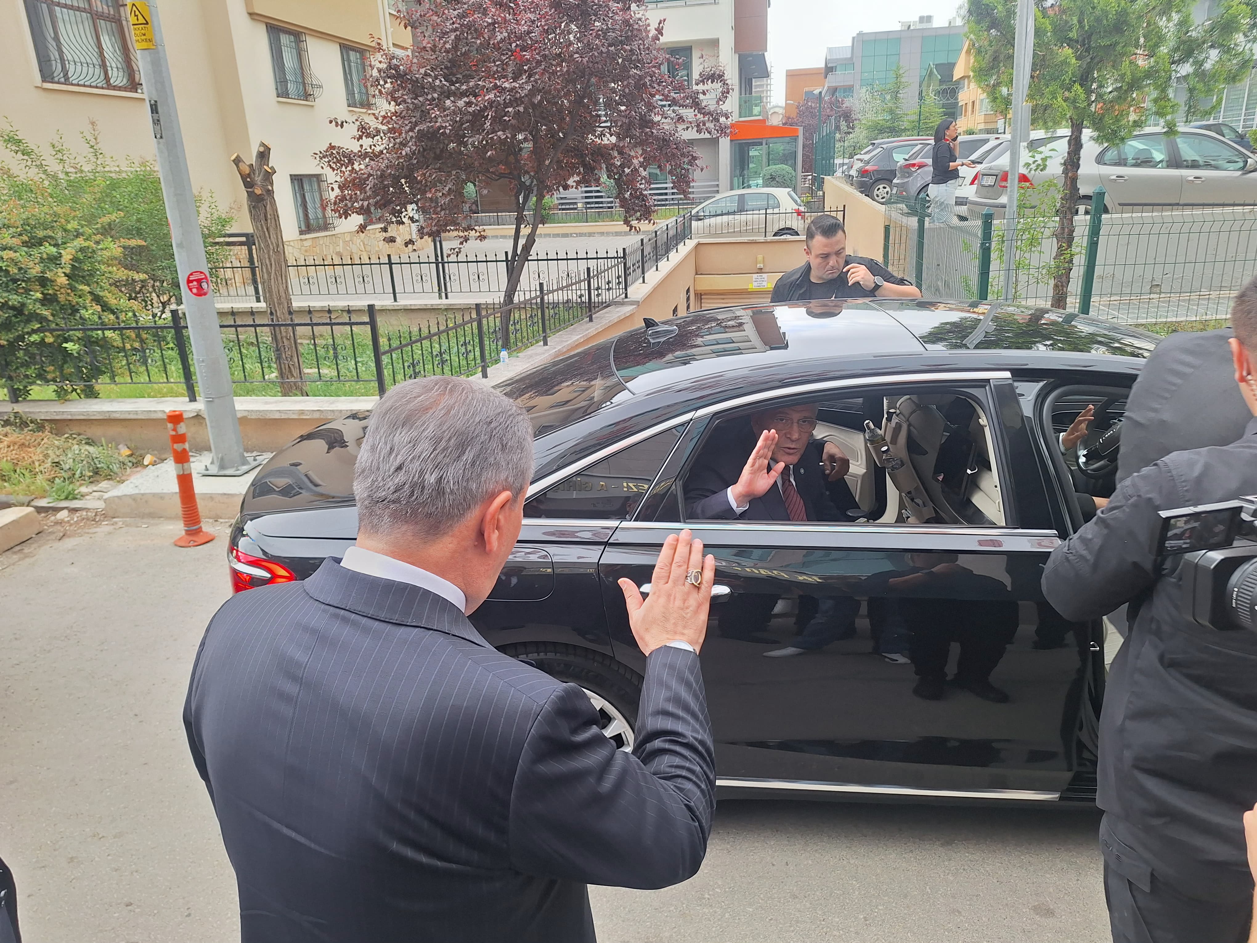Dervişoğlu ve Destici Görüşmesi