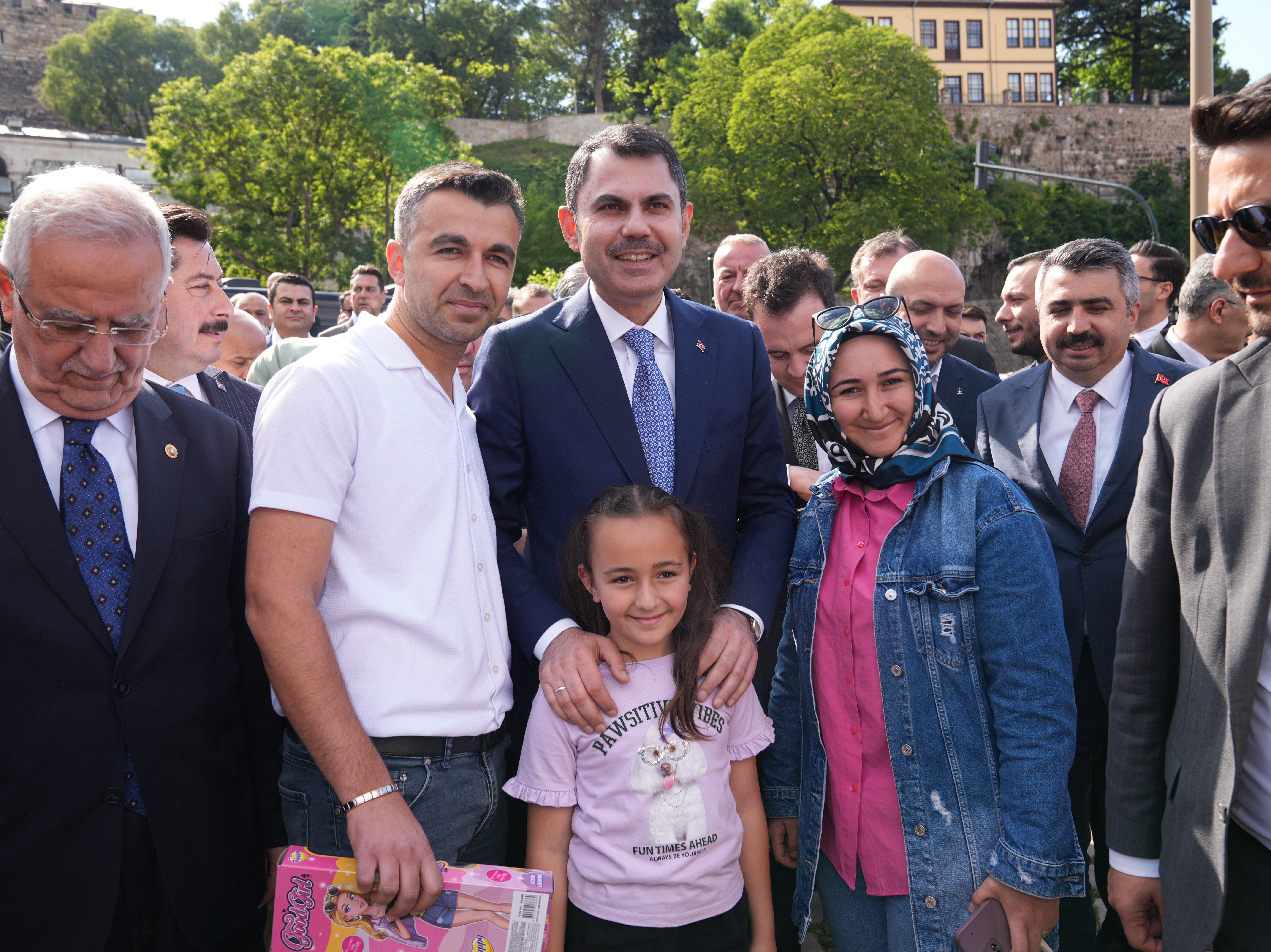 Bakan Kurum Bursa Esnaf Ziyareti
