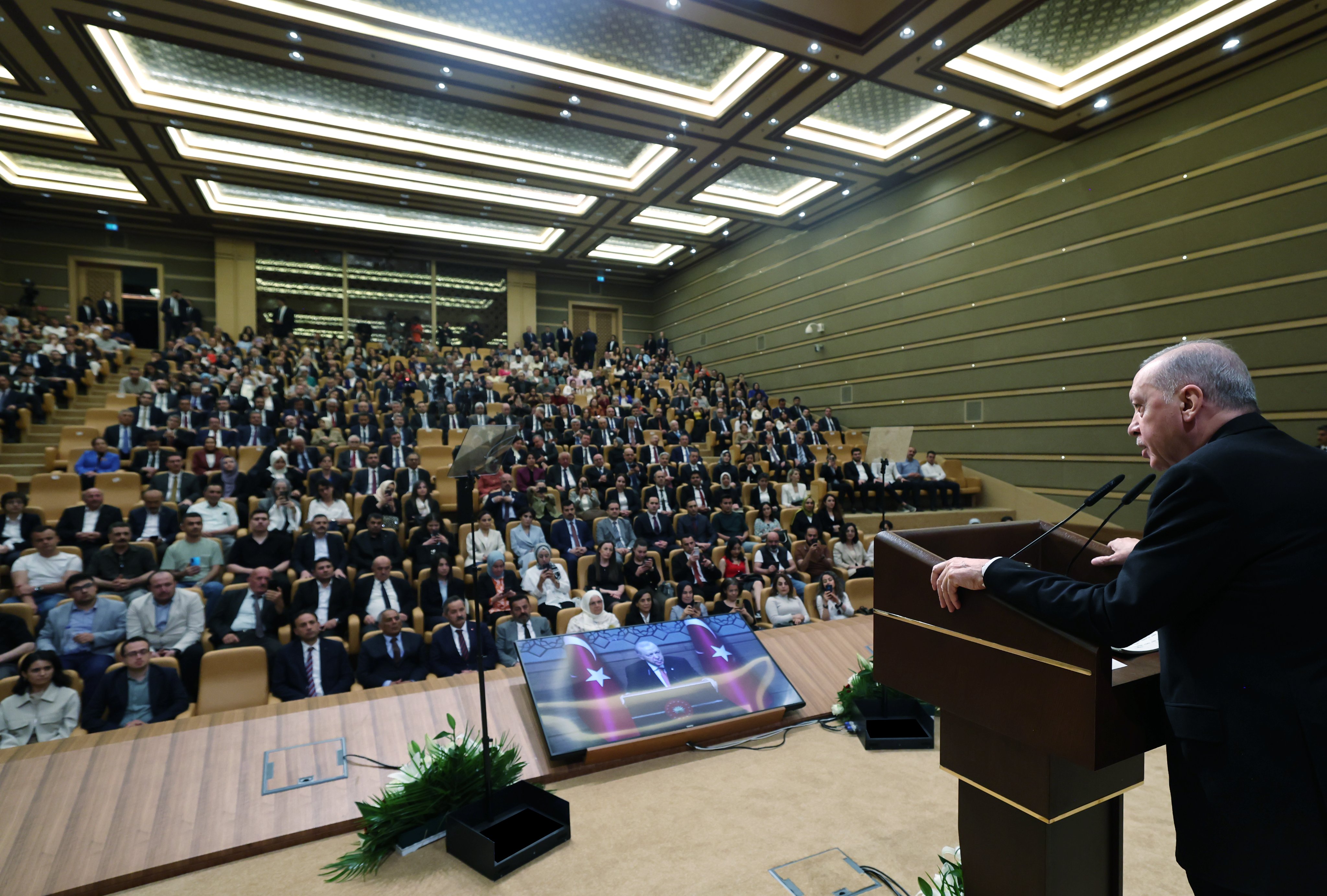 Cumhurbaşkanı Erdoğan Etik Eğitimi Protokolü İmza Töreni