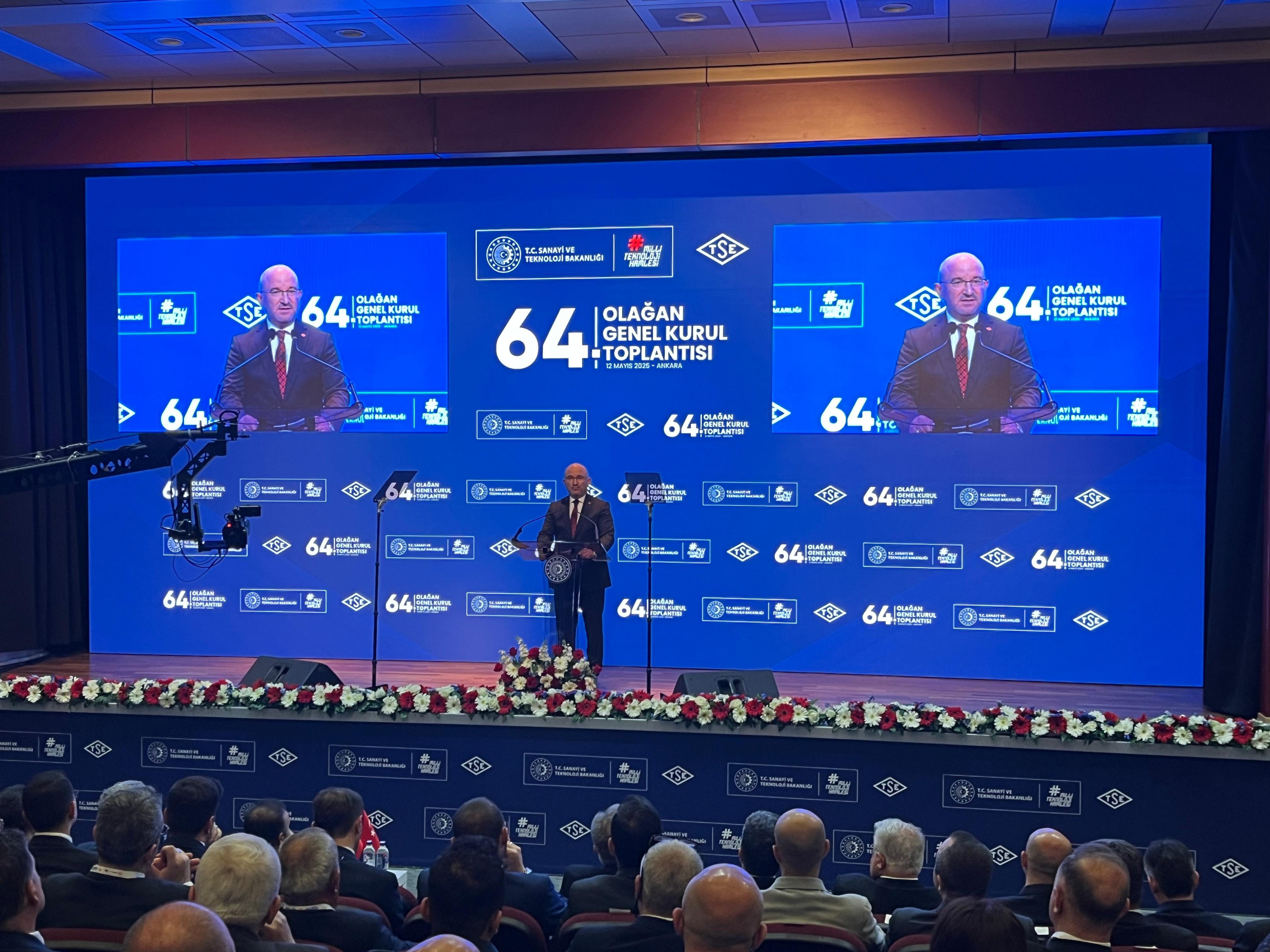 Mehmet Fatih Kacır TSE Genel Kurulu
