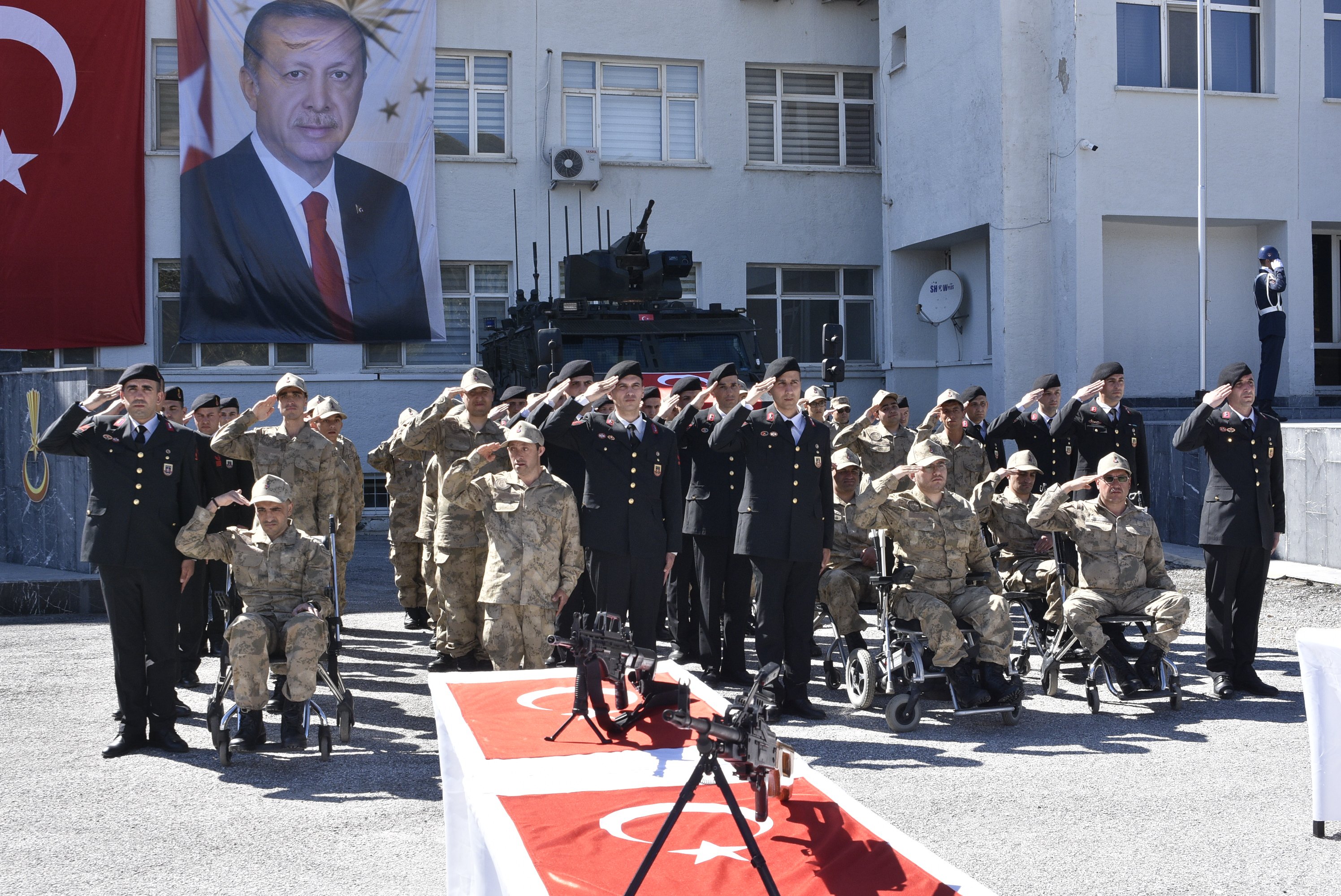 Bitlis Jandarma Komutanlığı Özel Gereksinimli Bireyler Töreni