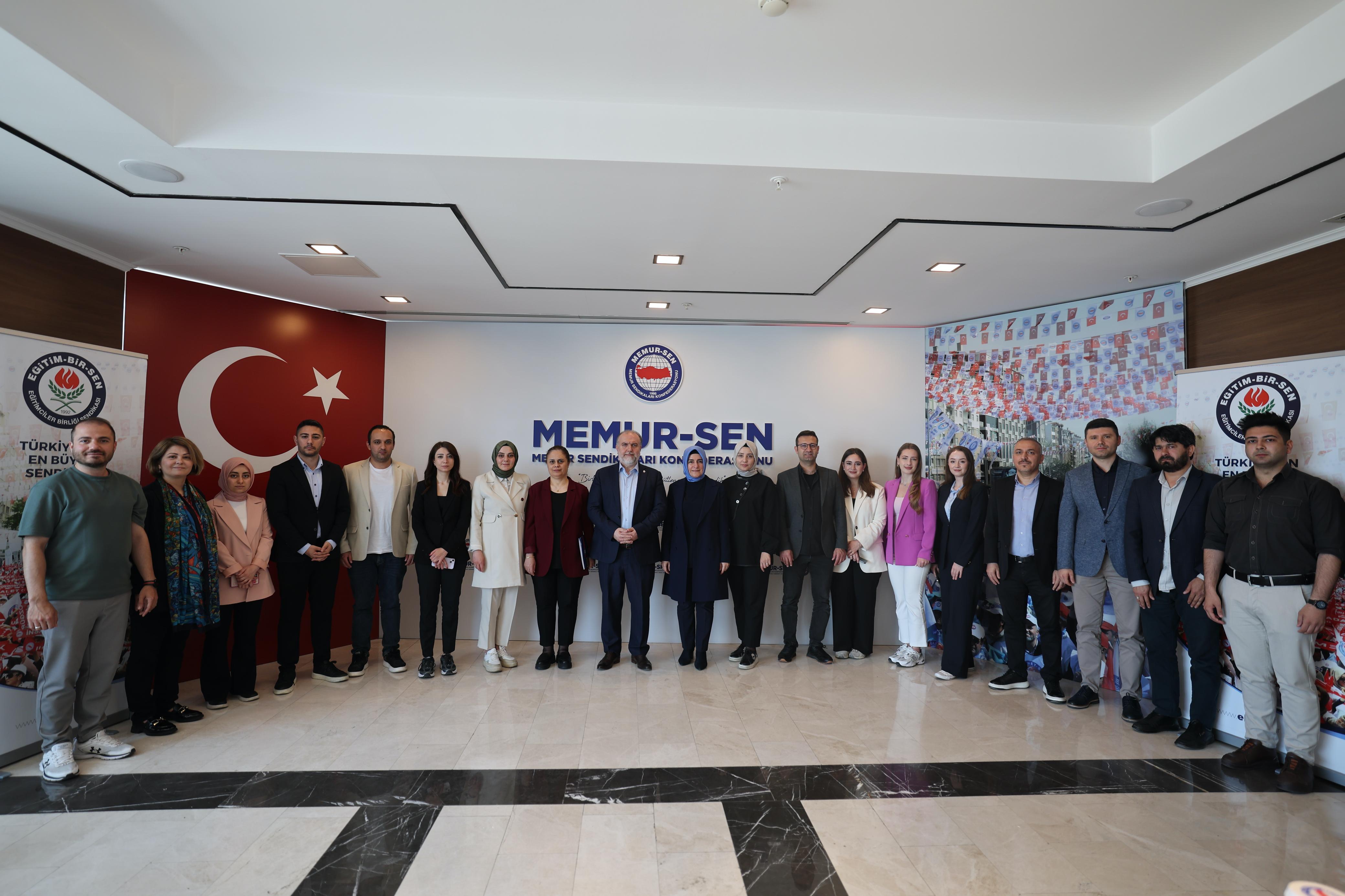 Memur-Sen Basın Toplantısı