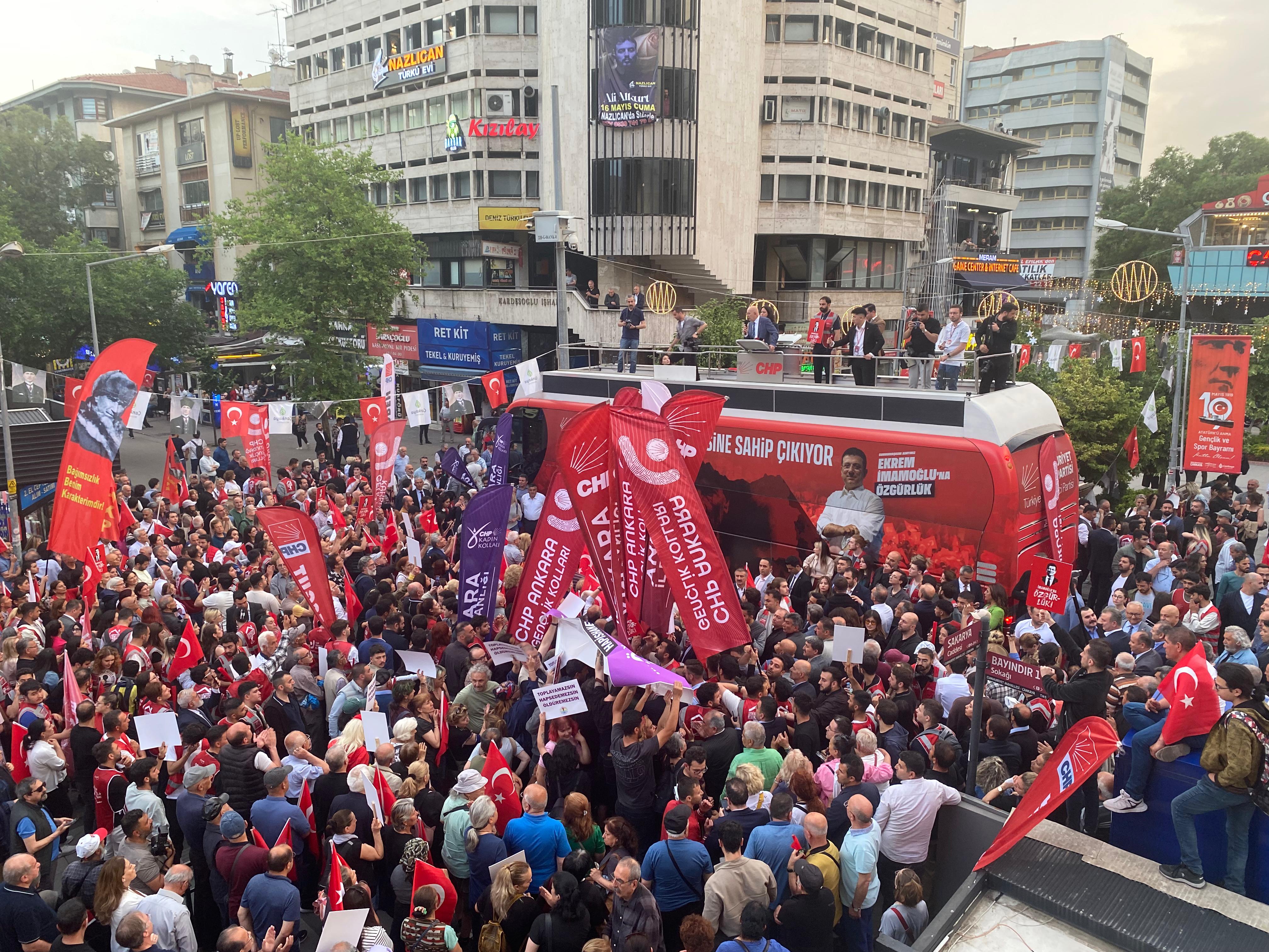 Mansur Yavaş Mitingde Konuşuyor