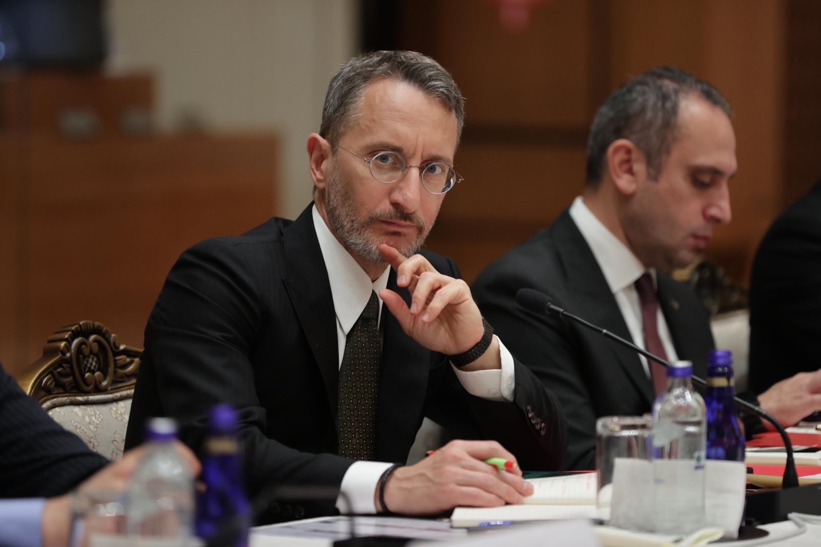 Fahrettin Altun Toplantı