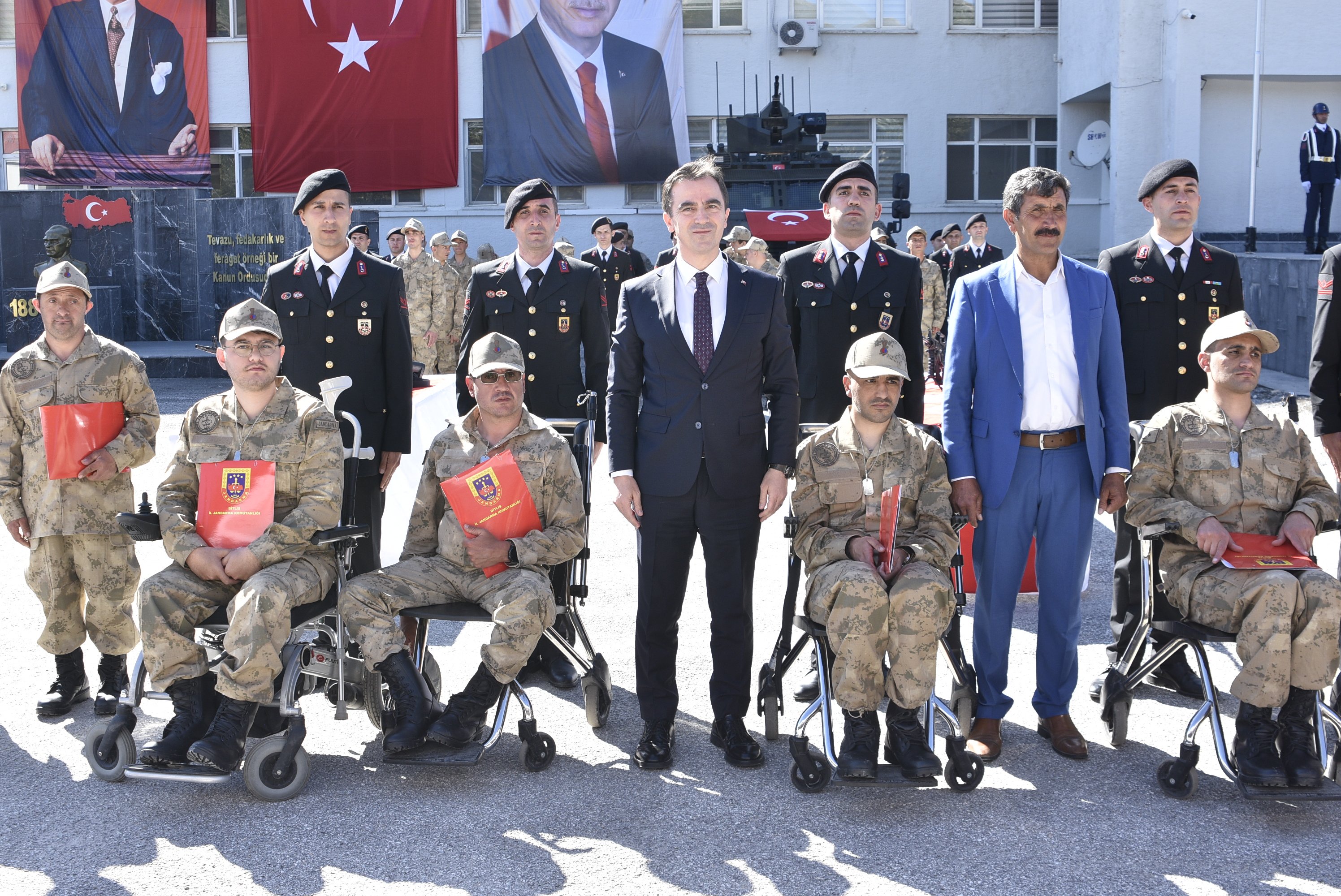 Bitlis Jandarma Komutanı Zafer Tombul Konuşma