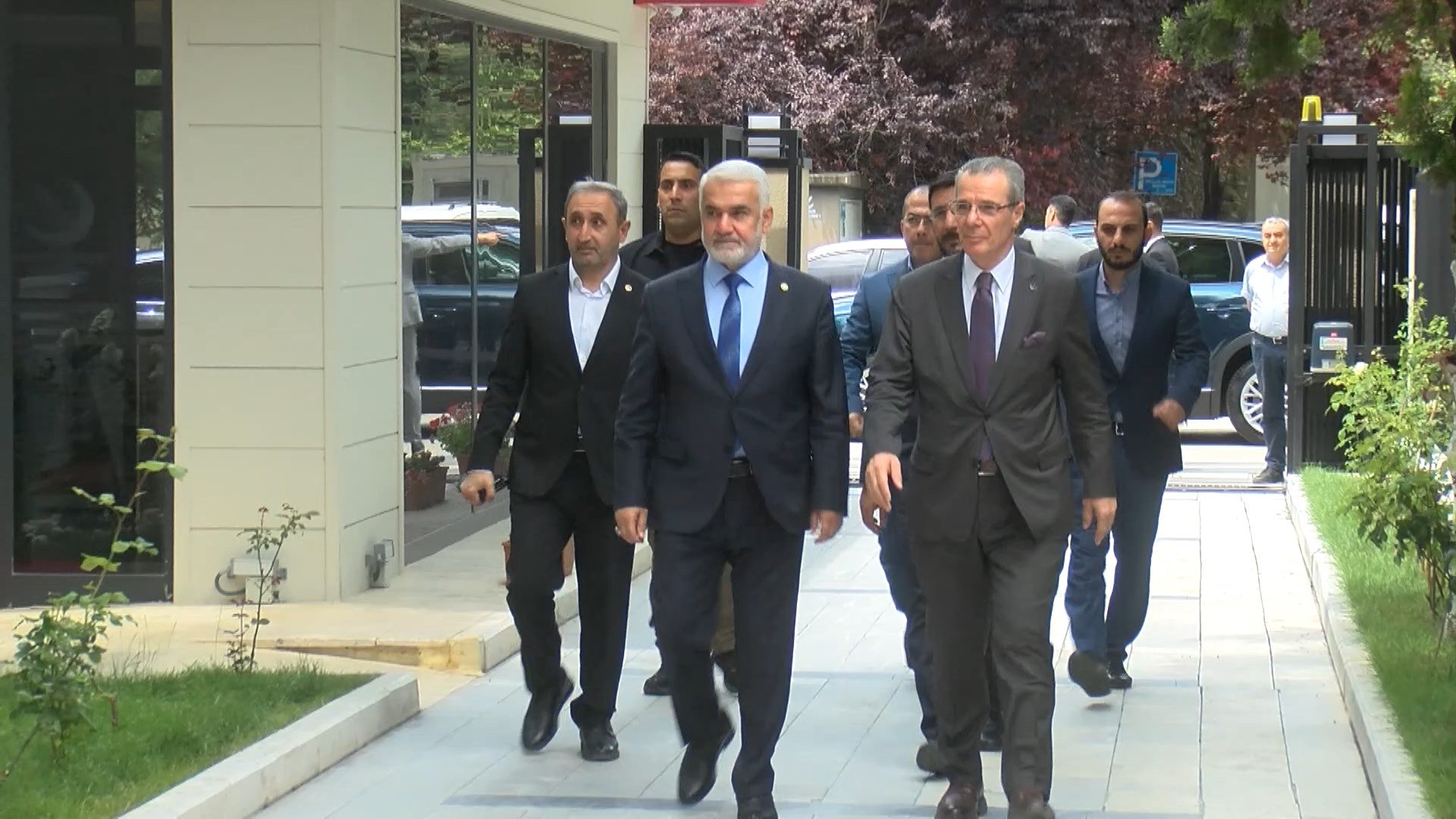 HÜDA PAR ve Yeniden Refah Partisi heyetleri