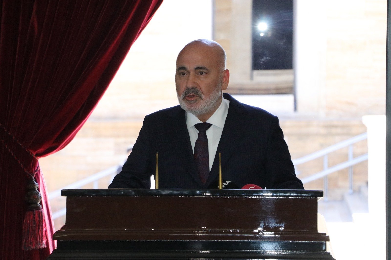 Mehmet Sağlam ve Ahmet Kendir Anıtkabir