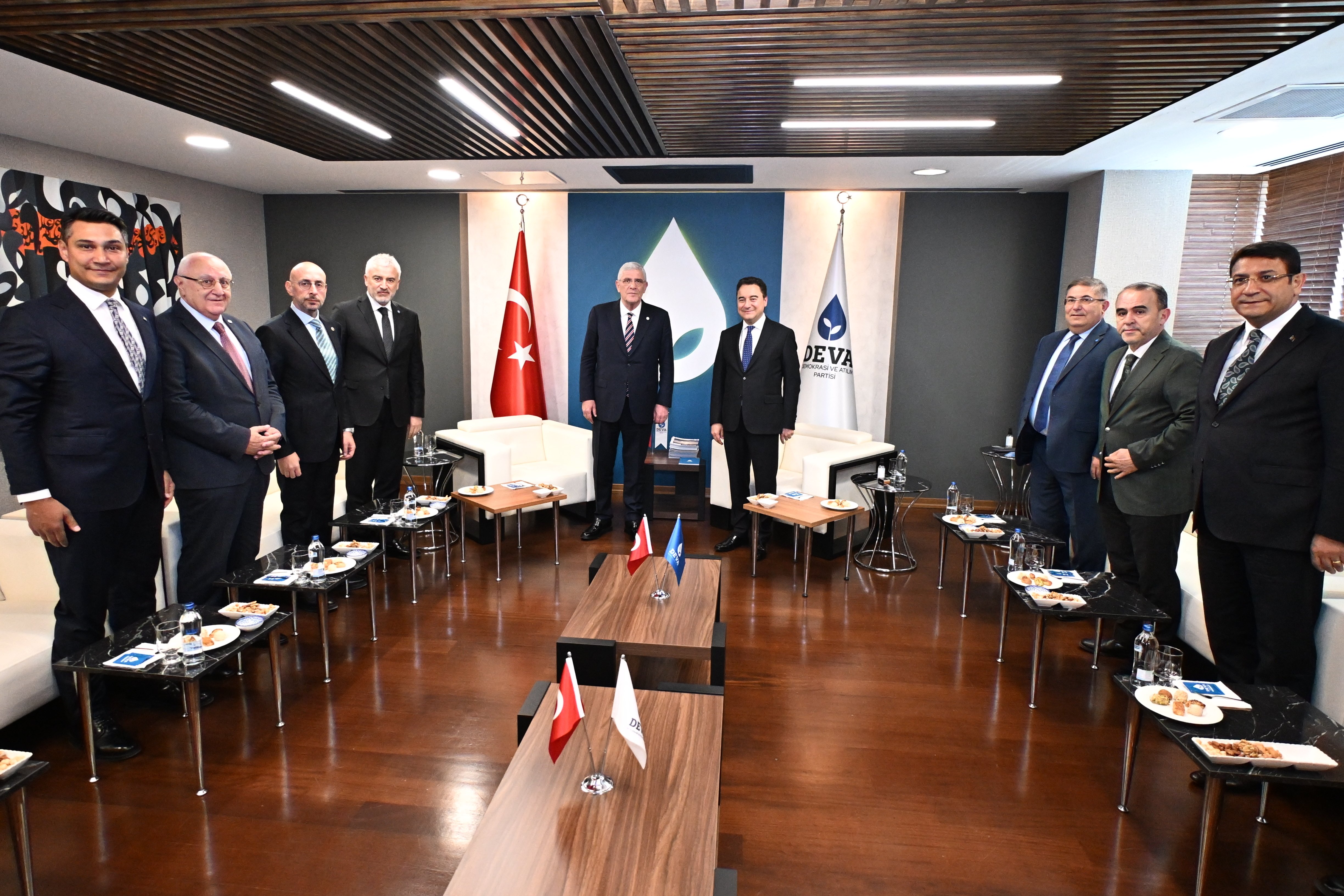Dervişoğlu ve Babacan basın açıklaması