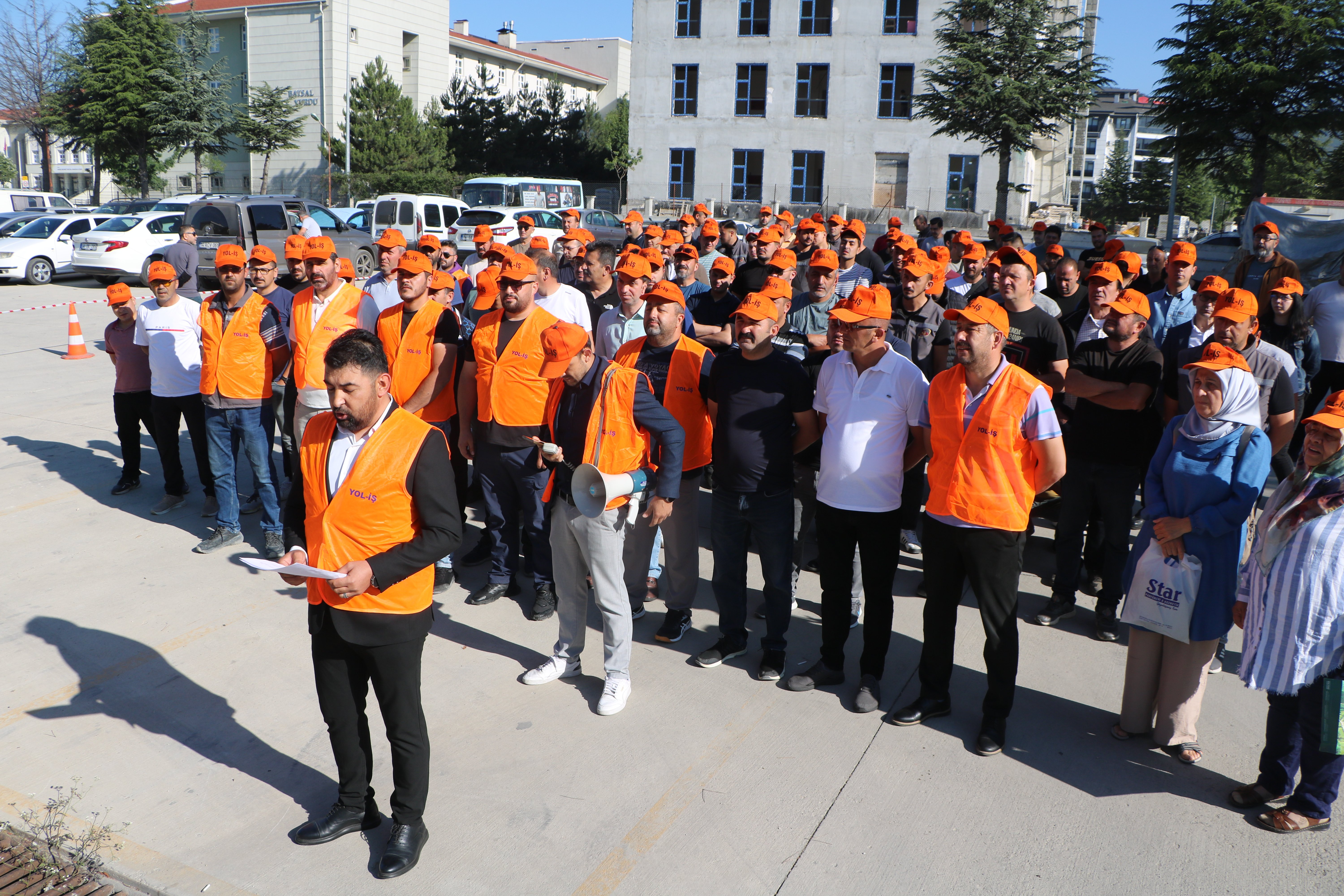 Bolu Kamu İşçileri Protesto