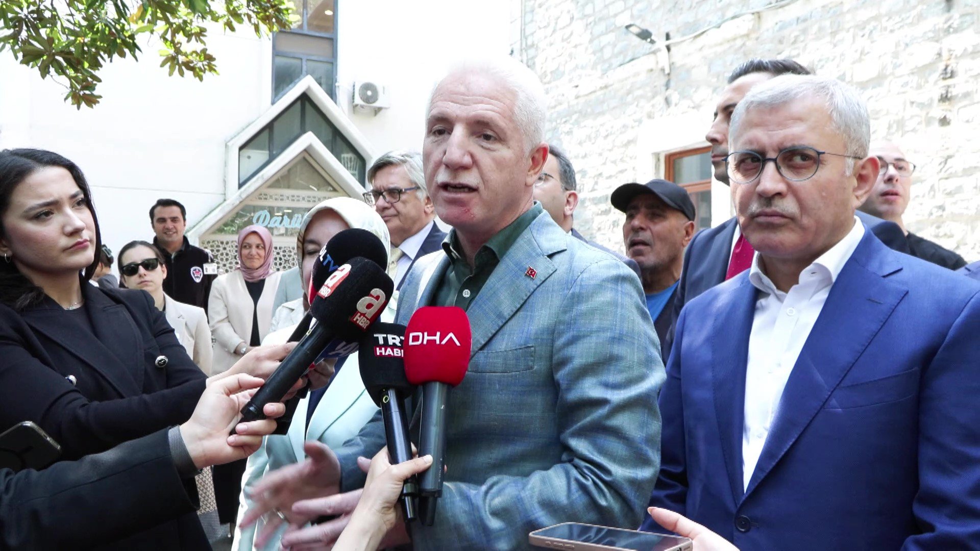 Darülaceze bayramlaşma programı
