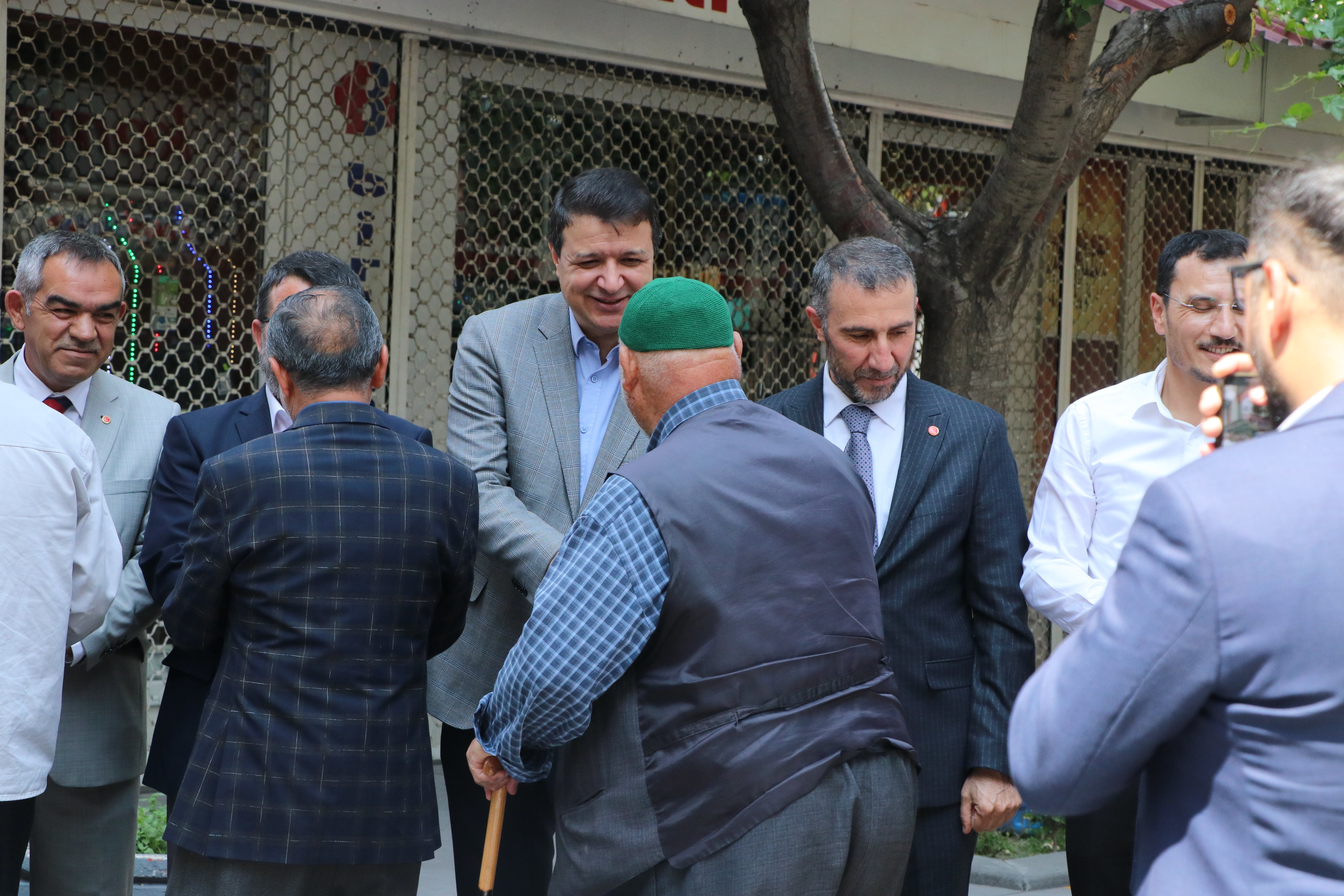Mahmut Arıkan bayramlaşma