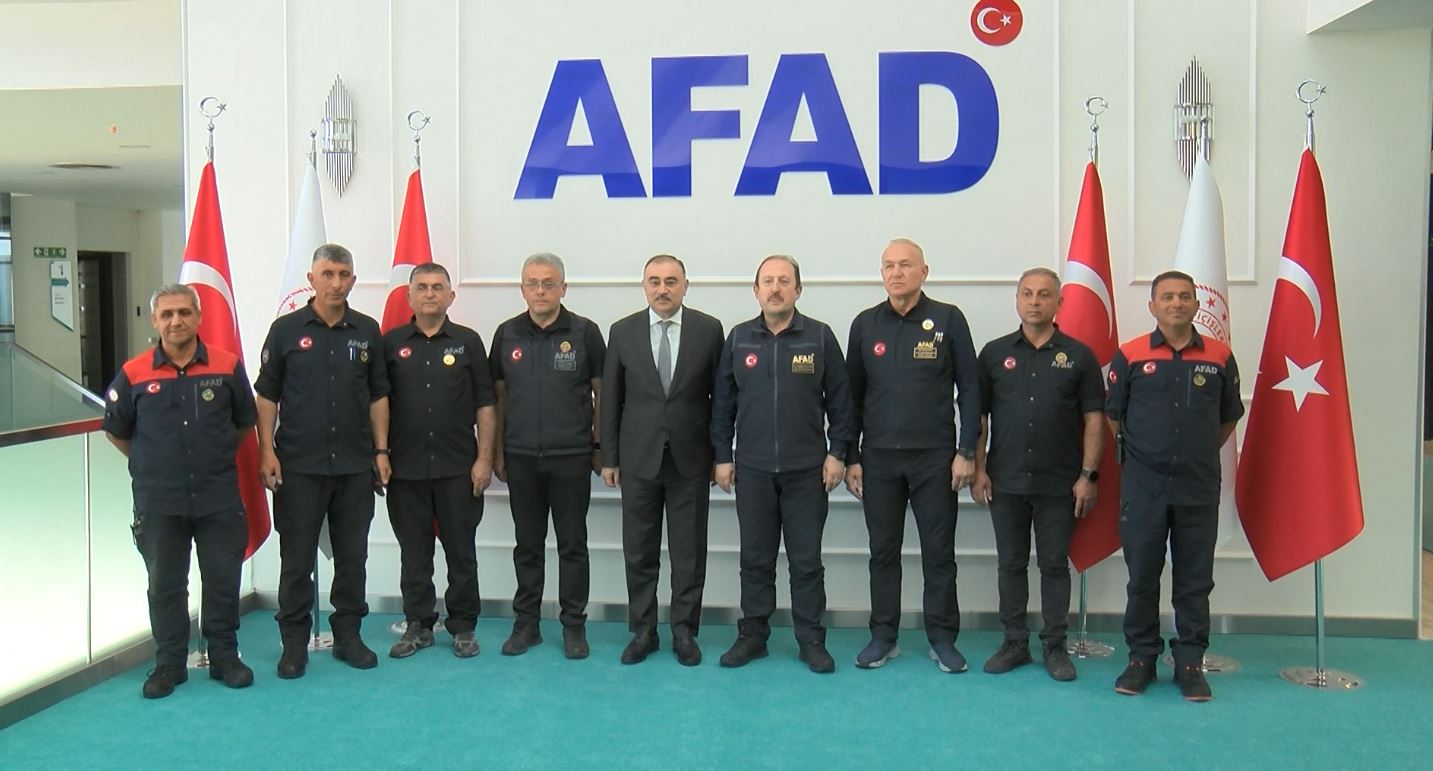 AFAD ve Azerbaycan Büyükelçisi Rashad Mammadov