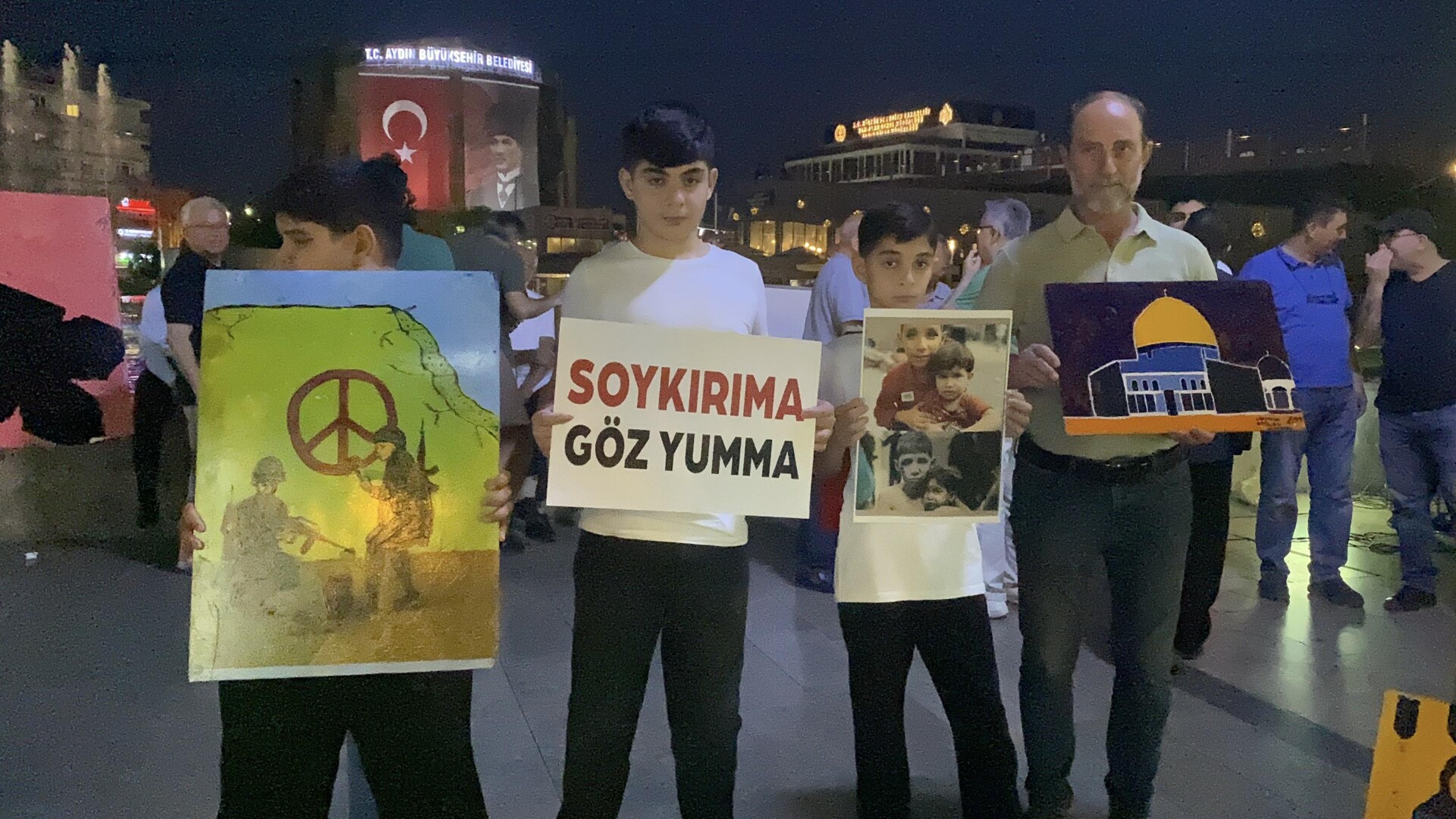 Aydın Filistin Protestosu