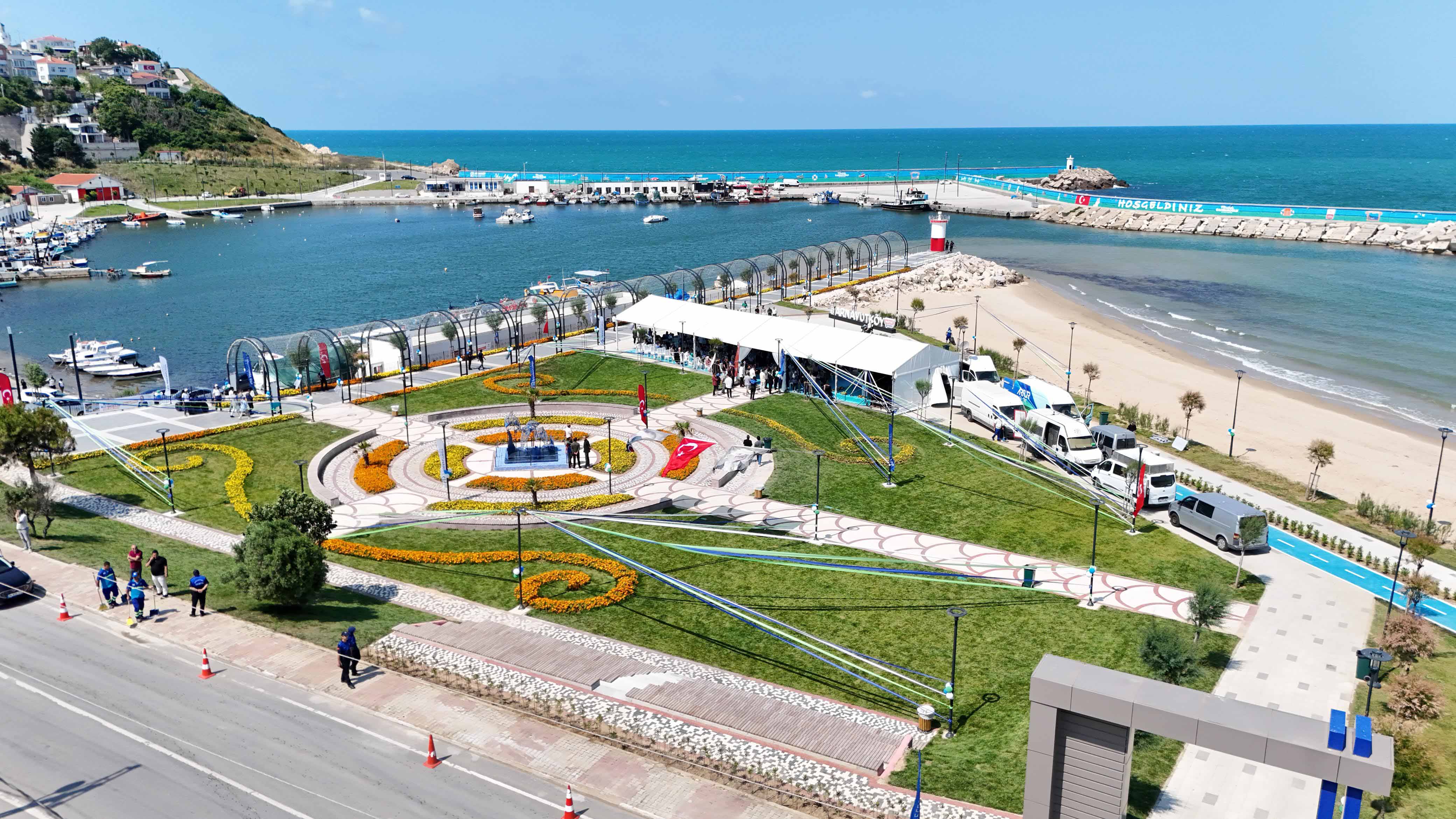 Karaburun Meydanı Açılış Töreni