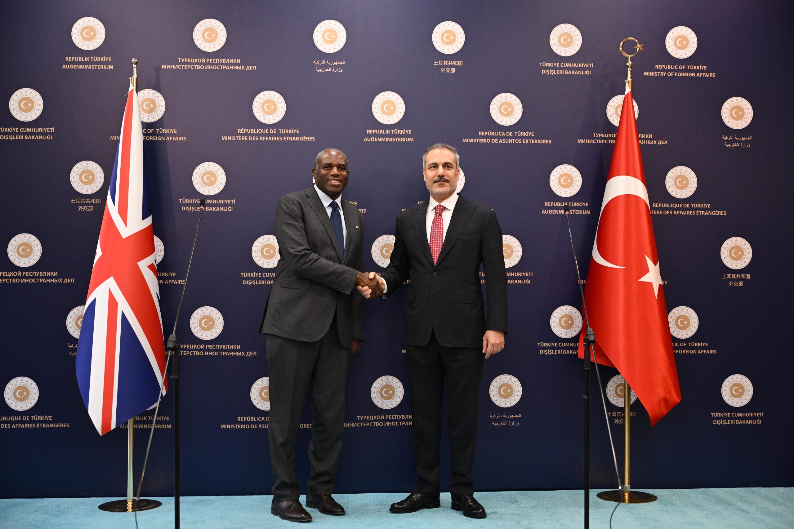 Hakan Fidan ve David Lammy görüşmesi