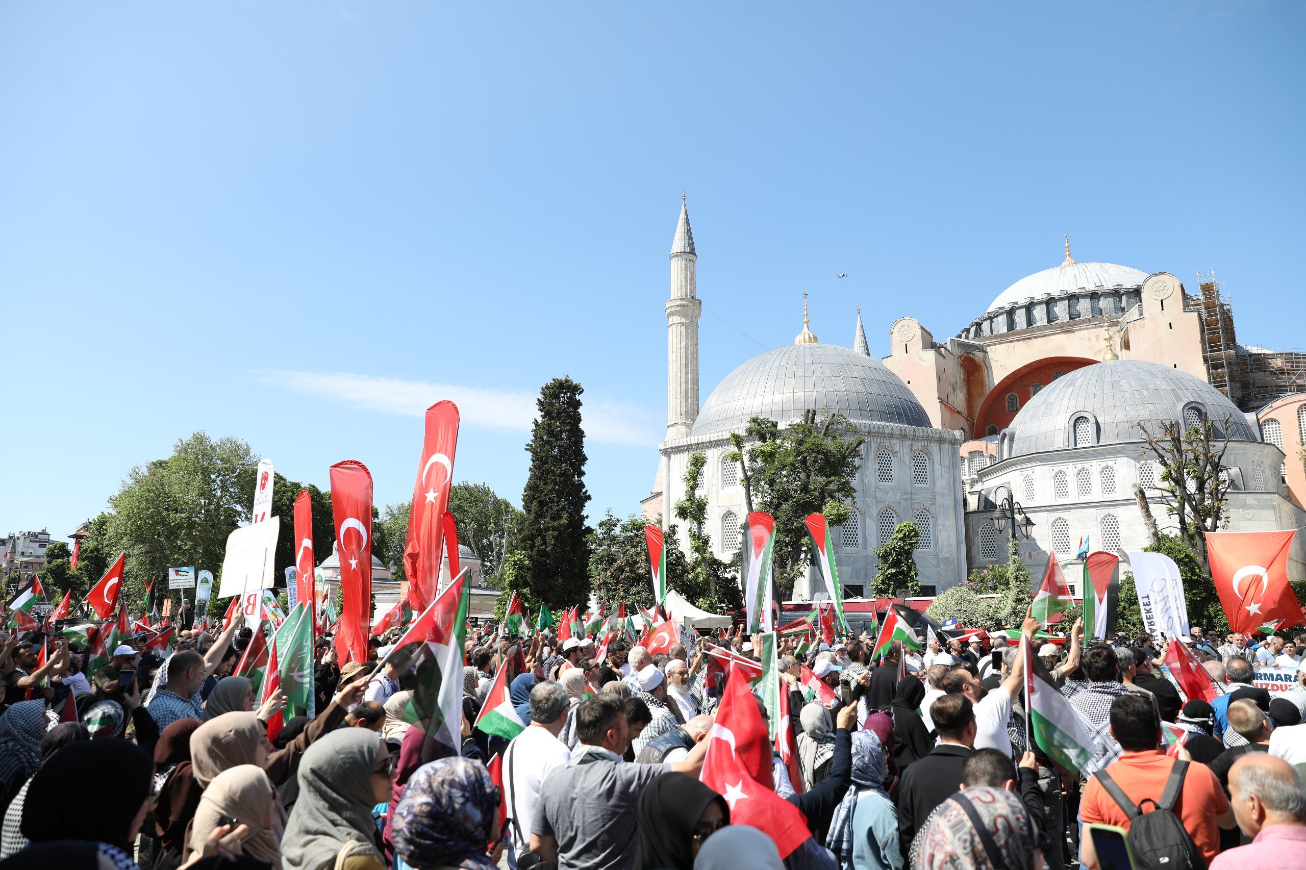 Filistin Yürüyüşü Katılımcıları