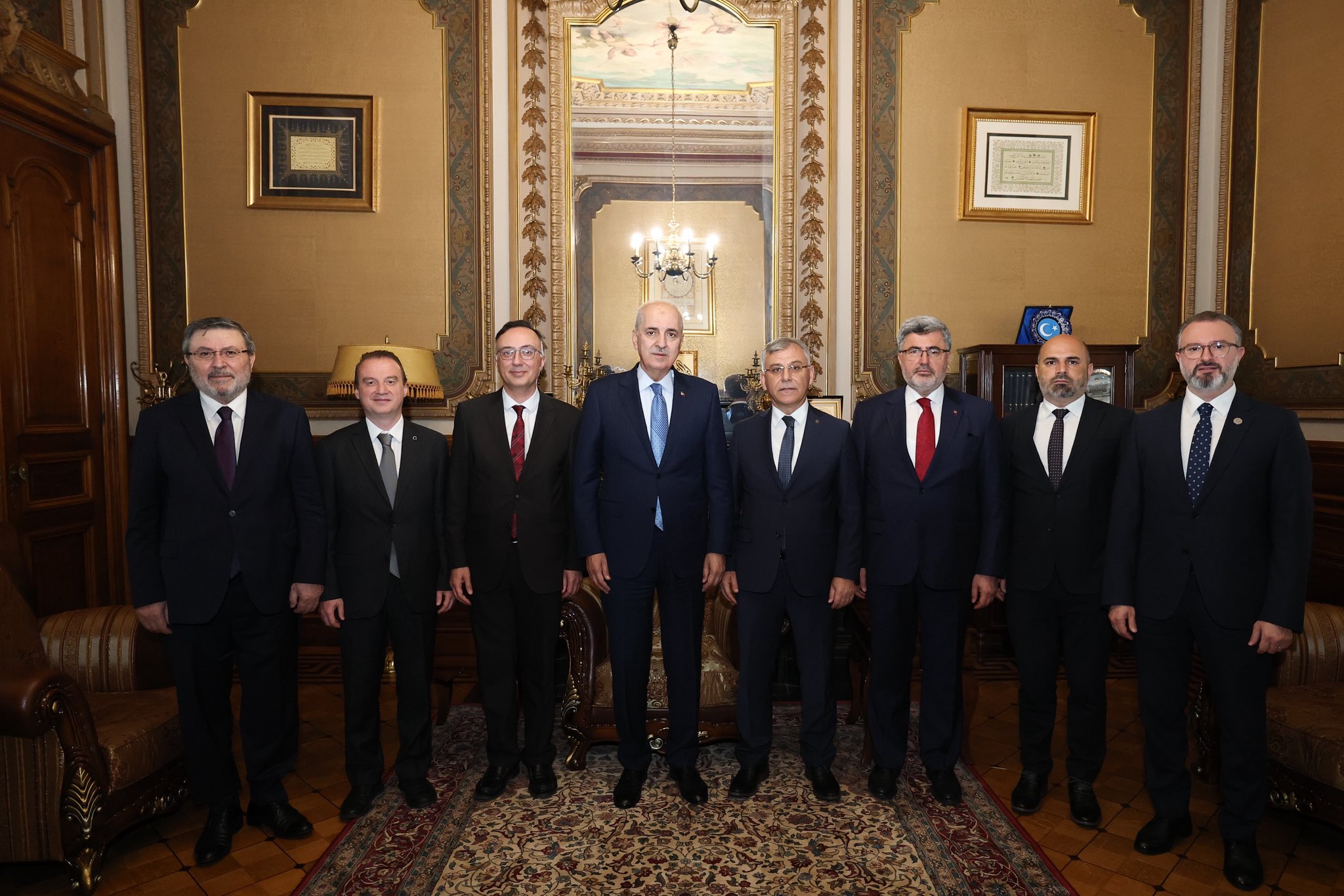 TBMM Başkanı Numan Kurtulmuş Belçika ziyareti