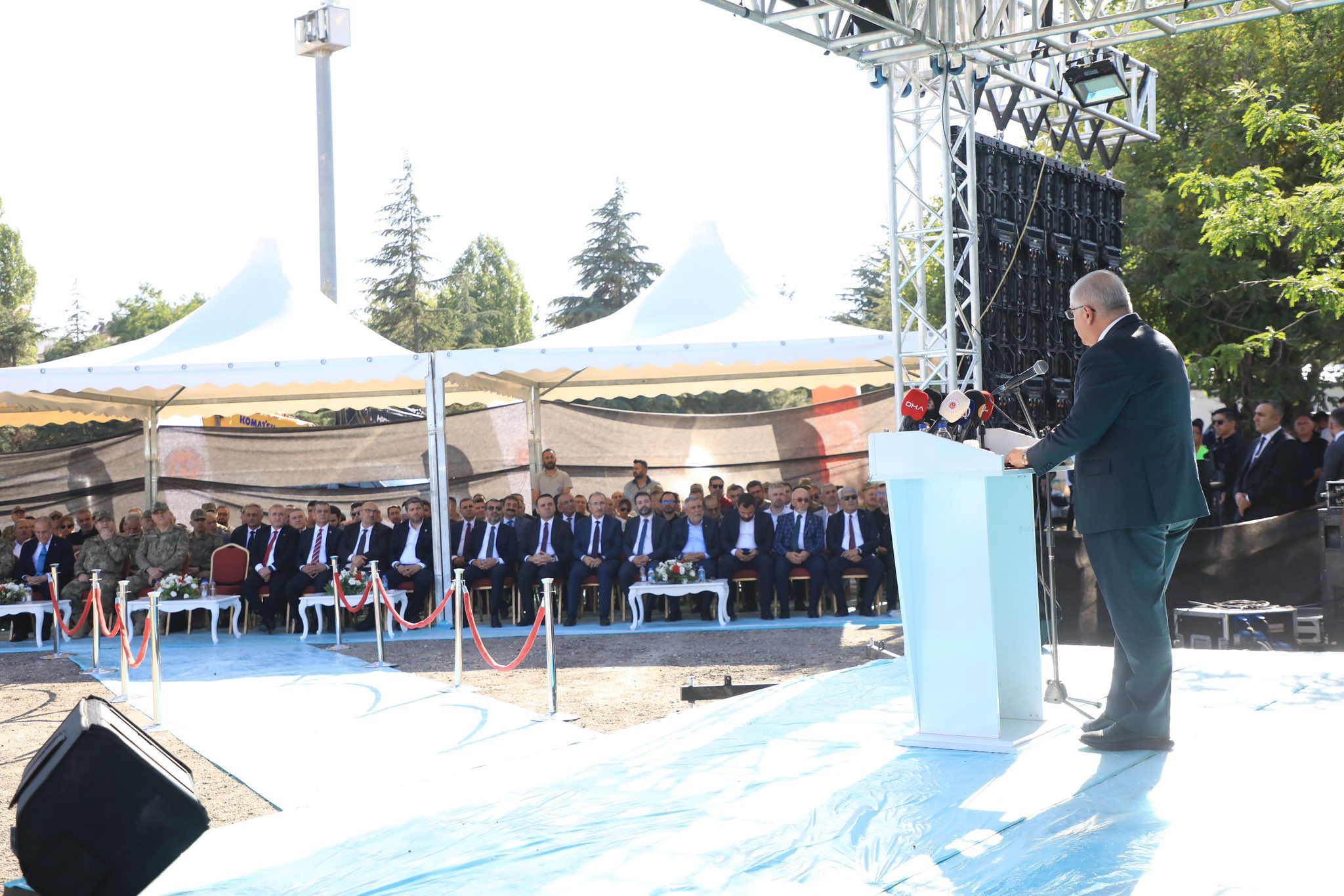 Motor Şanzıman Yenileştirme Tesisi temel atma töreni