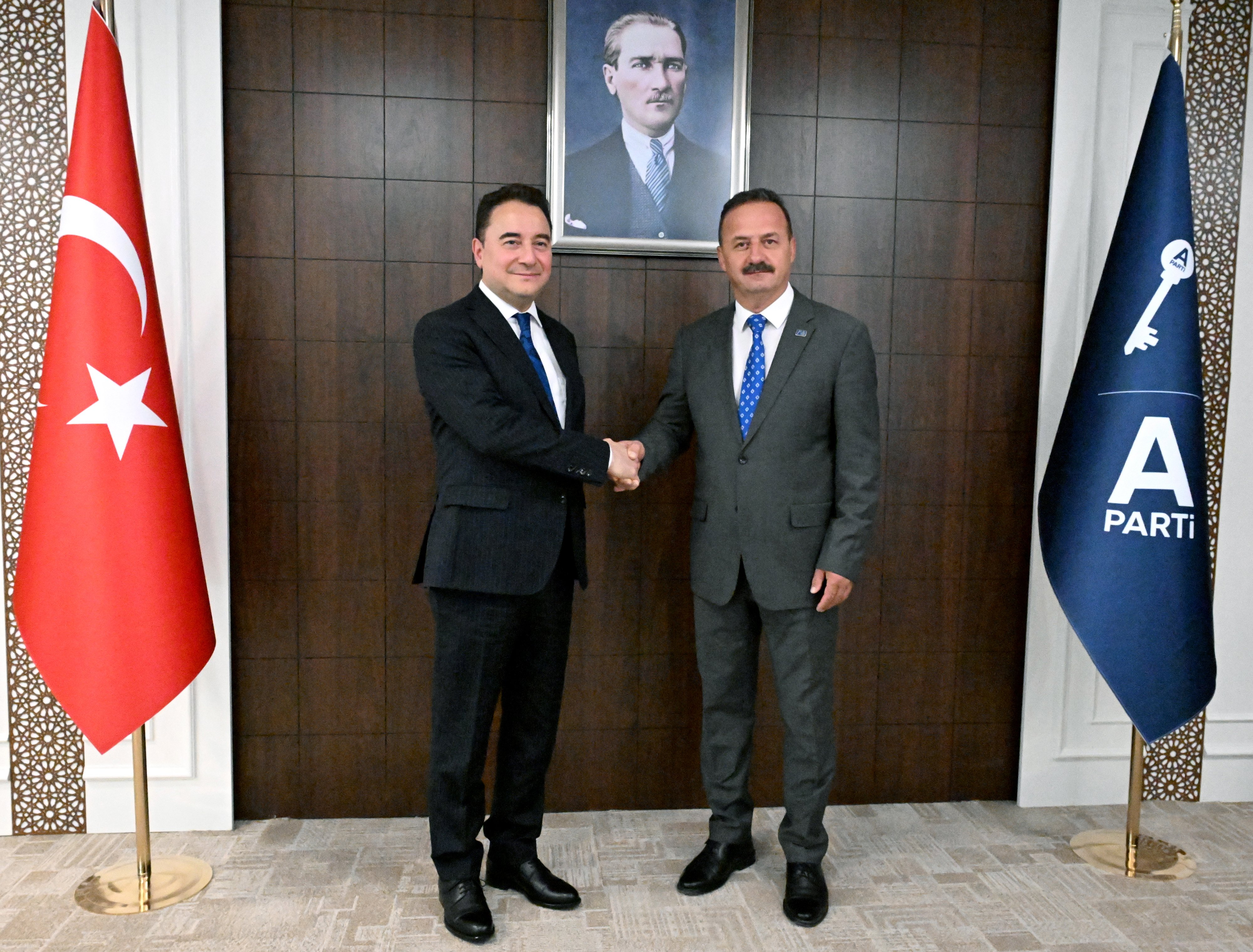 Ağıralioğlu ve Babacan basın toplantısı