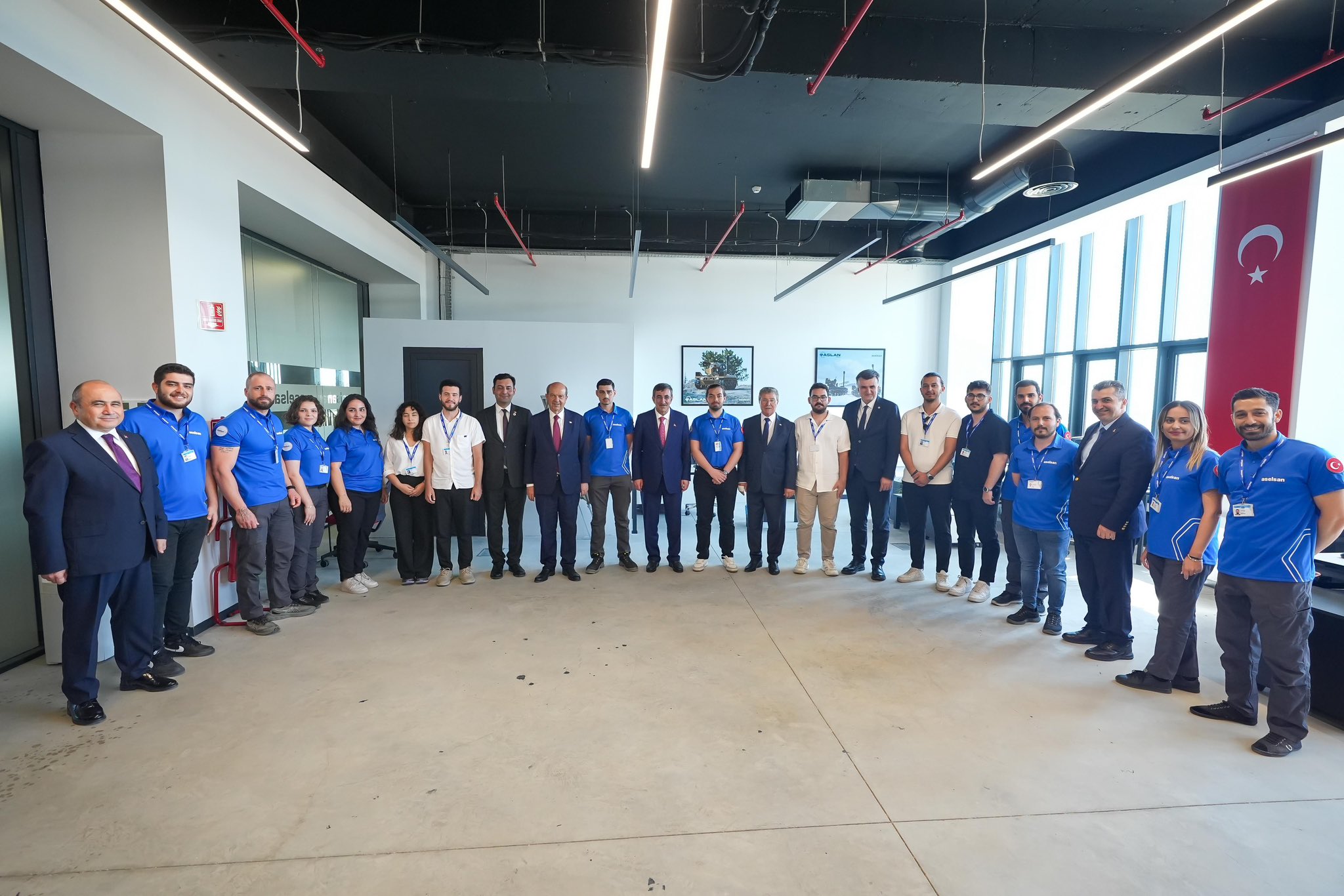 Cevdet Yılmaz KKTC ODTÜ Kalkanlı Teknoloji Vadisi ziyareti